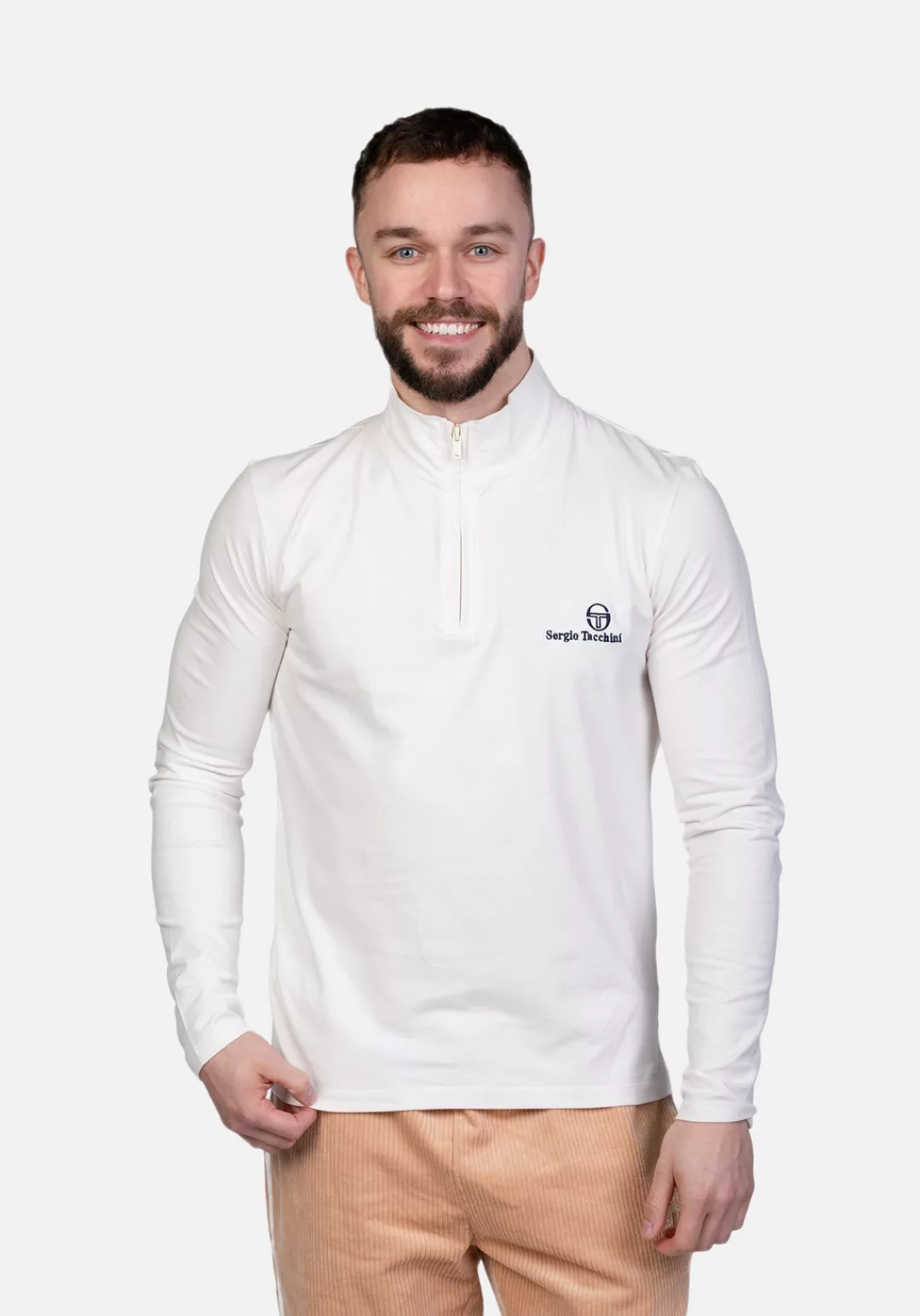 Sergio Tacchini Sweatshirt "DAYTONE HIGH NECK TOP Herren", Langarmshirt Her günstig online kaufen