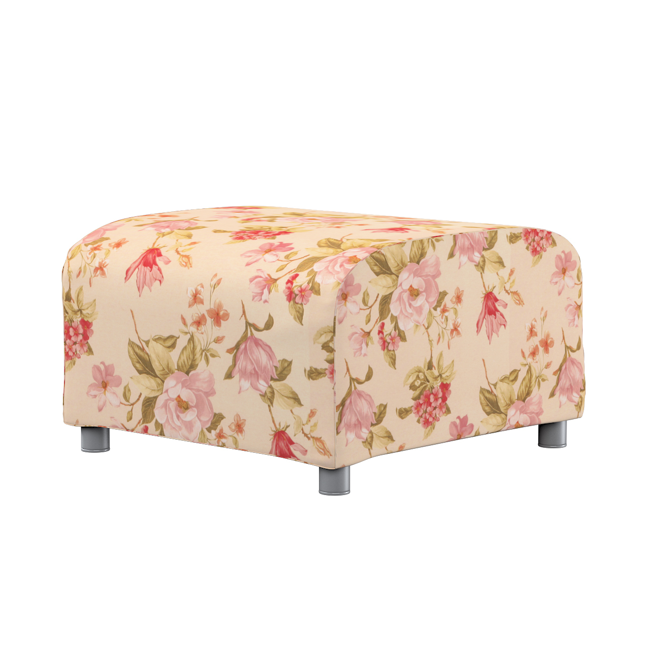 Bezug für Klippan Hocker, creme-rosa, Husse, Klippan Hocker, Londres (143-8 günstig online kaufen