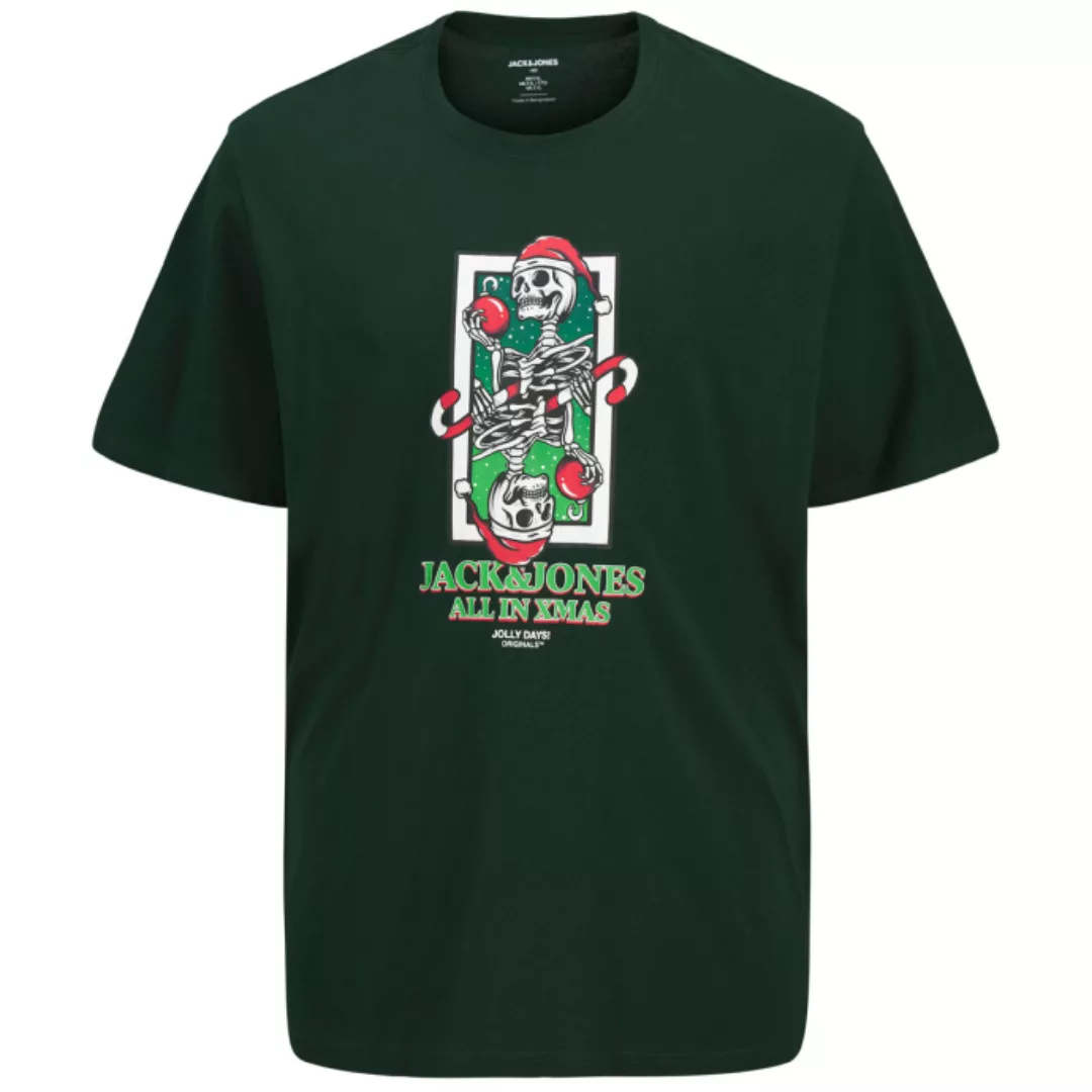 Jack & Jones Plus T-Shirt JJXMAS CHRISTMAS SKULL (1-tlg) günstig online kaufen