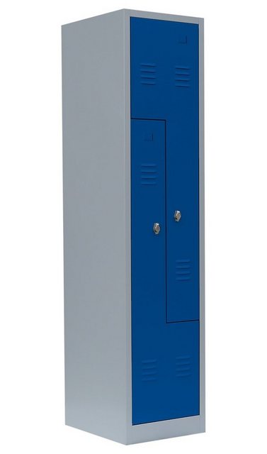 Steelboxx Spind 2er Z-Spind Umkleideschrank Stahl Kleiderspind 180x41,5x50c günstig online kaufen