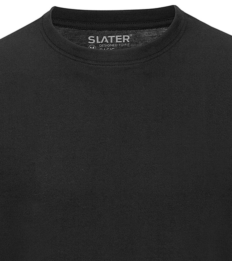 Slater 2er-Pack American T-shirt Schwarz - Größe XXL günstig online kaufen