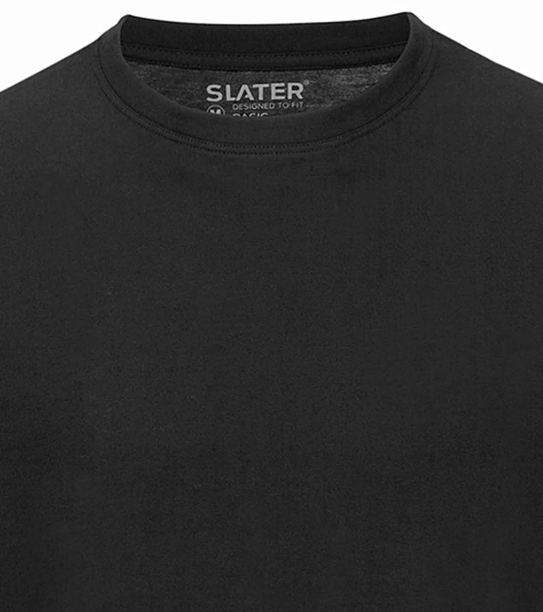 Slater 2er-Pack American T-shirt Schwarz - Größe XXL günstig online kaufen