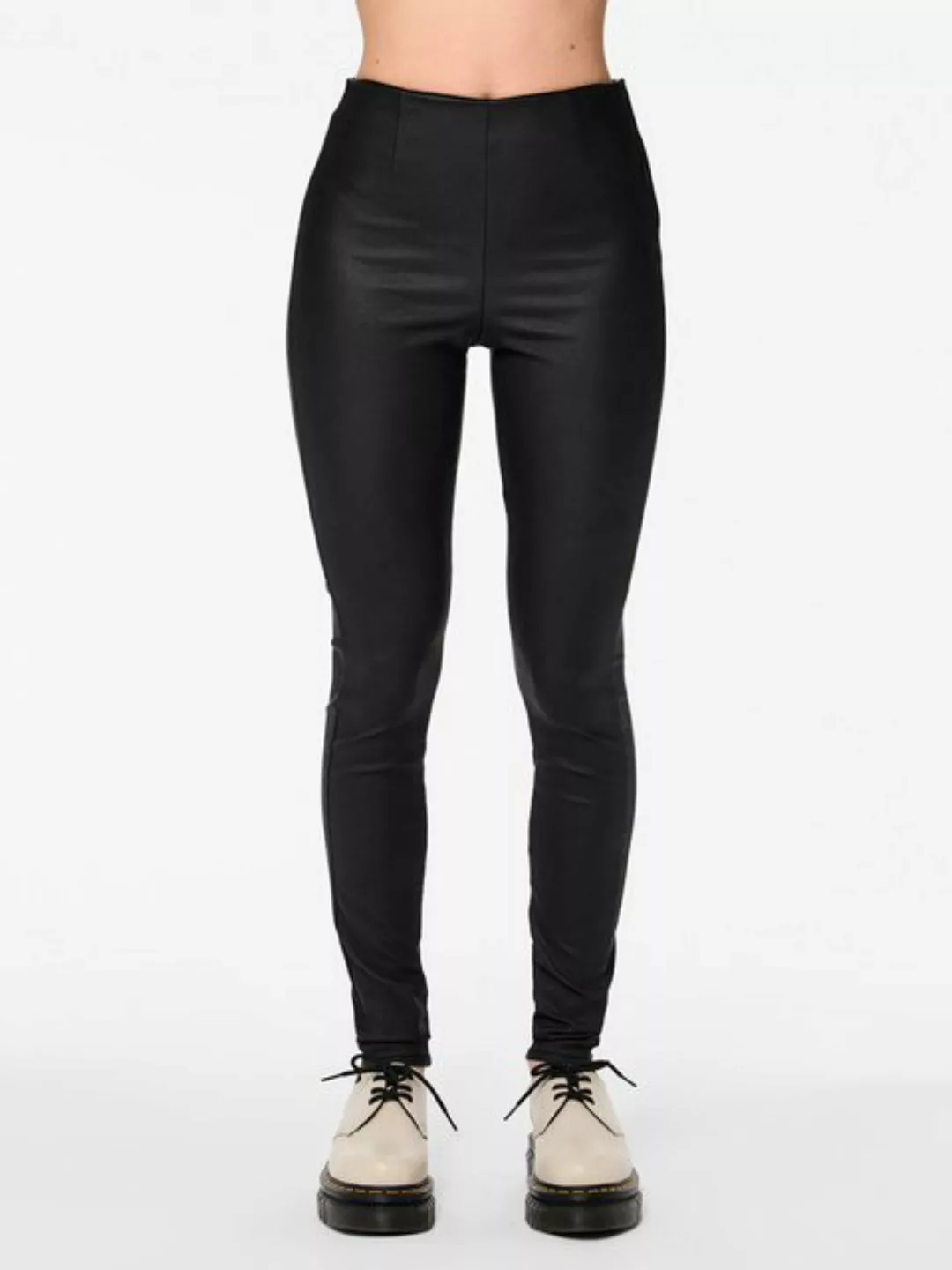 pieces Lederimitathose PCSKIN PARO HW COATED LEGGINGS/NOOS BC günstig online kaufen