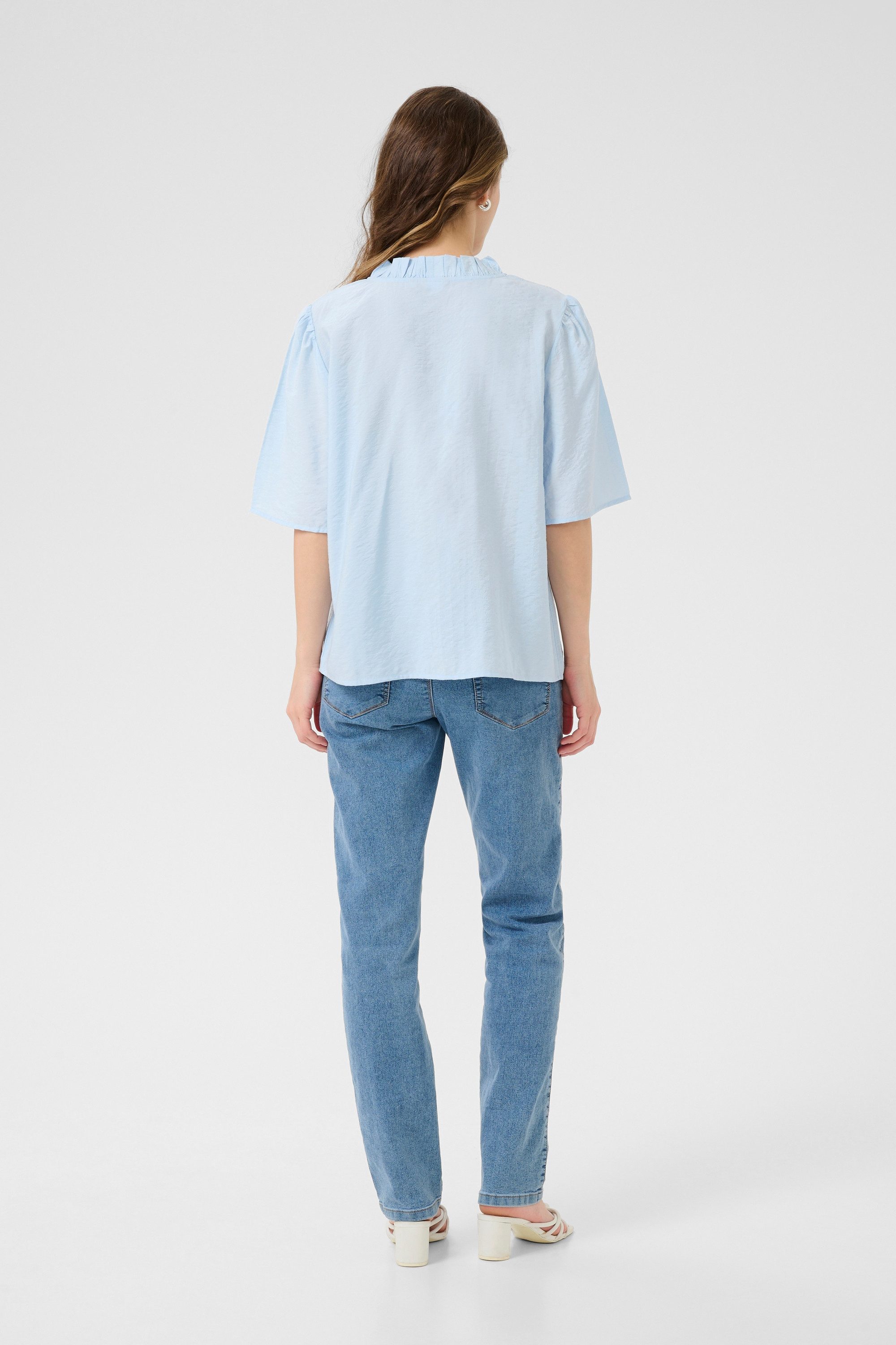 KAFFE Kurzarmbluse Kurzarm-Bluse BPjuliana günstig online kaufen