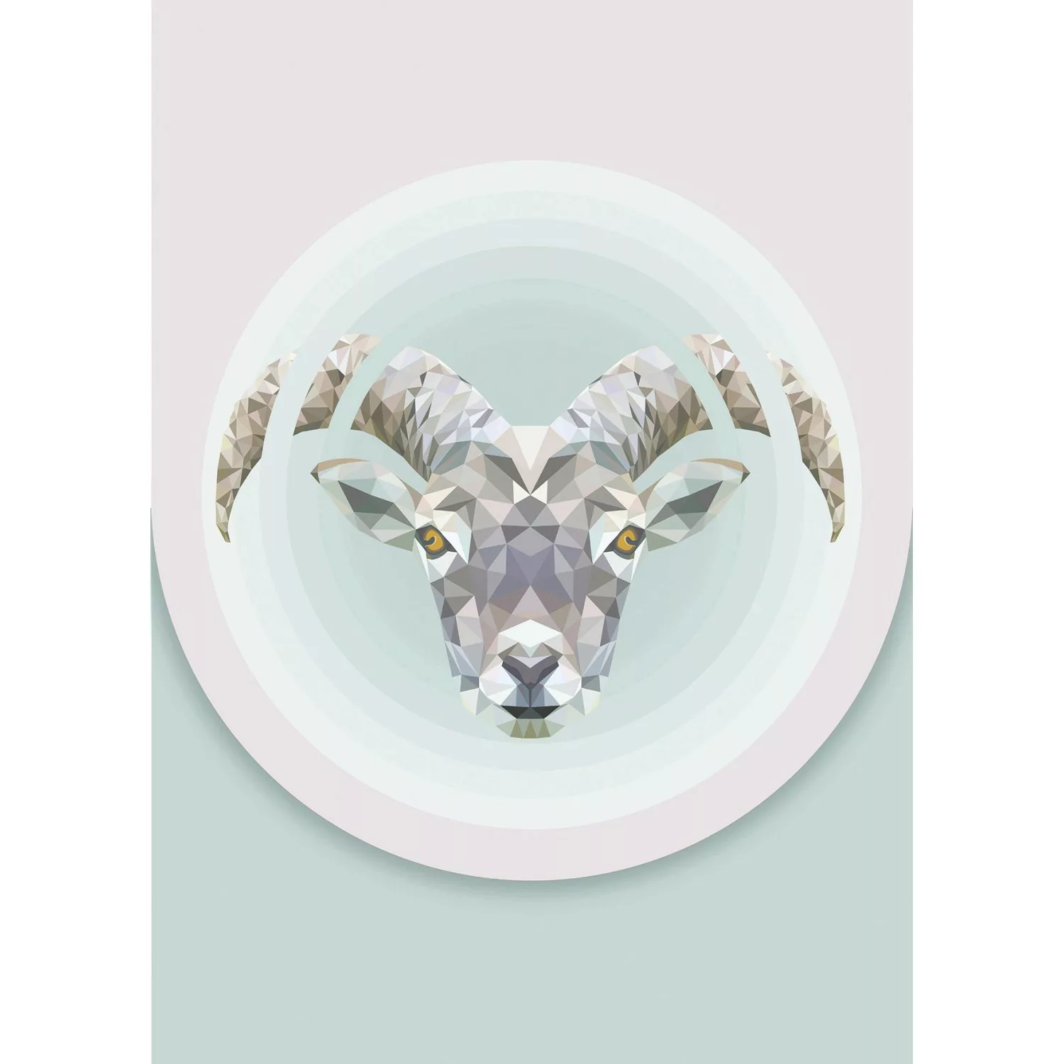 Komar Poster »Capricorn«, Tiere, (1 St.) günstig online kaufen