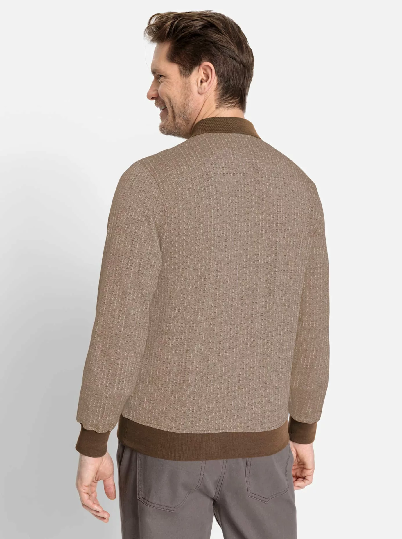 Marco Donati Langarm-Poloshirt "Langarm-Poloshirt", (1 tlg.) günstig online kaufen