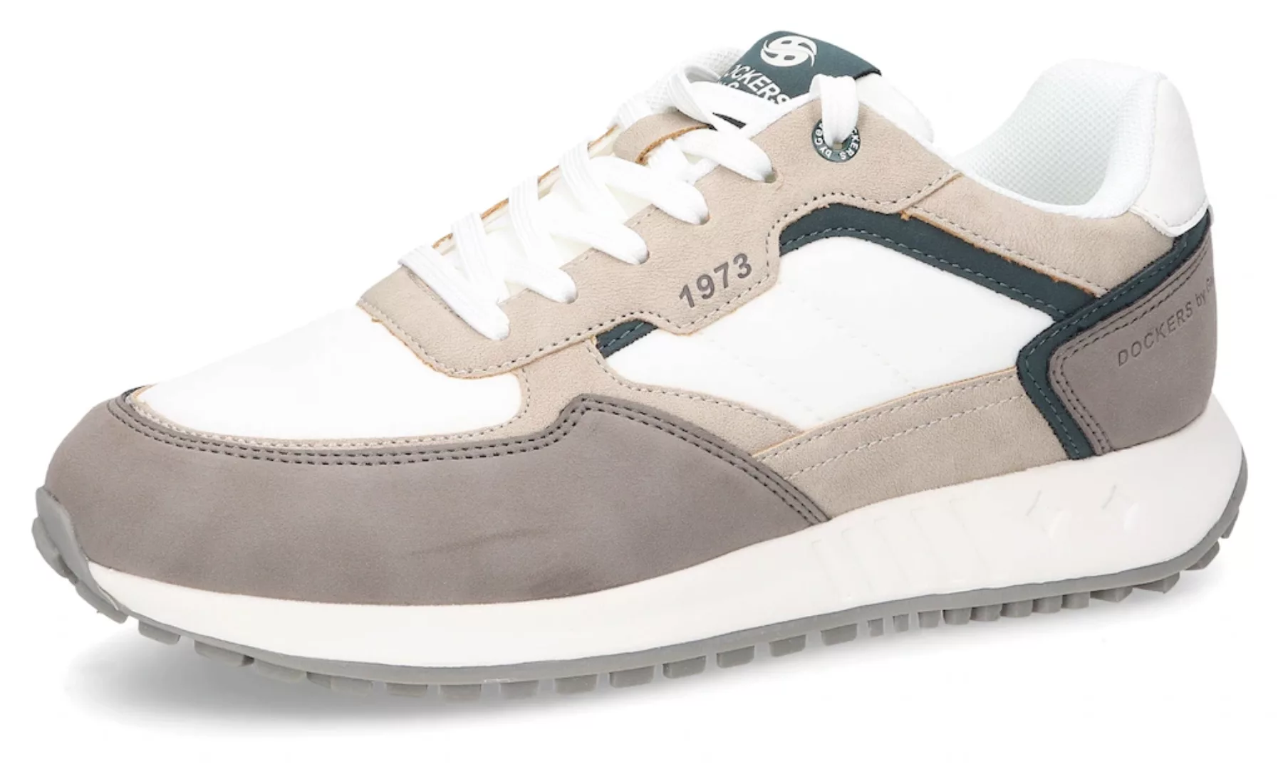 Dockers by Gerli Sneaker, Schnürschuh, Casual Schuh, Freitzeitschuh weich g günstig online kaufen