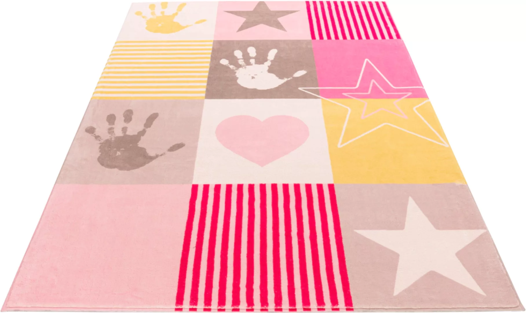 Obsession Kinderteppich »My Stars 411«, rechteckig, Kurzflor, Patchwork Des günstig online kaufen