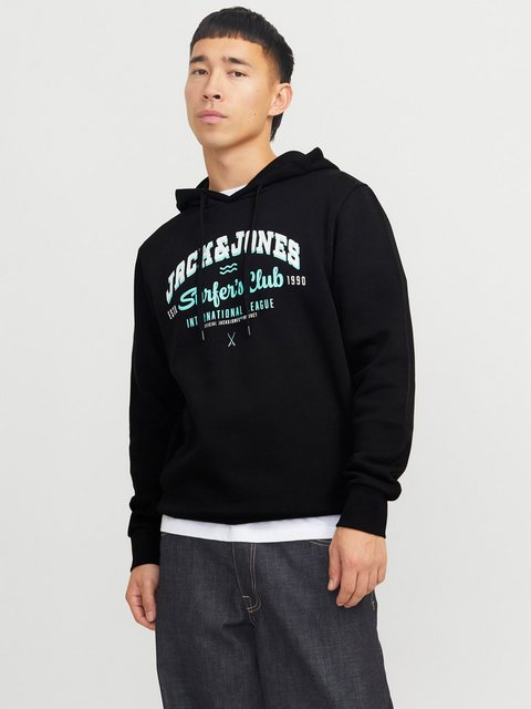 Jack & Jones Kapuzensweatshirt JJELOGO SWEAT HOOD 2 COL 24/25 NOOS mit Logo günstig online kaufen