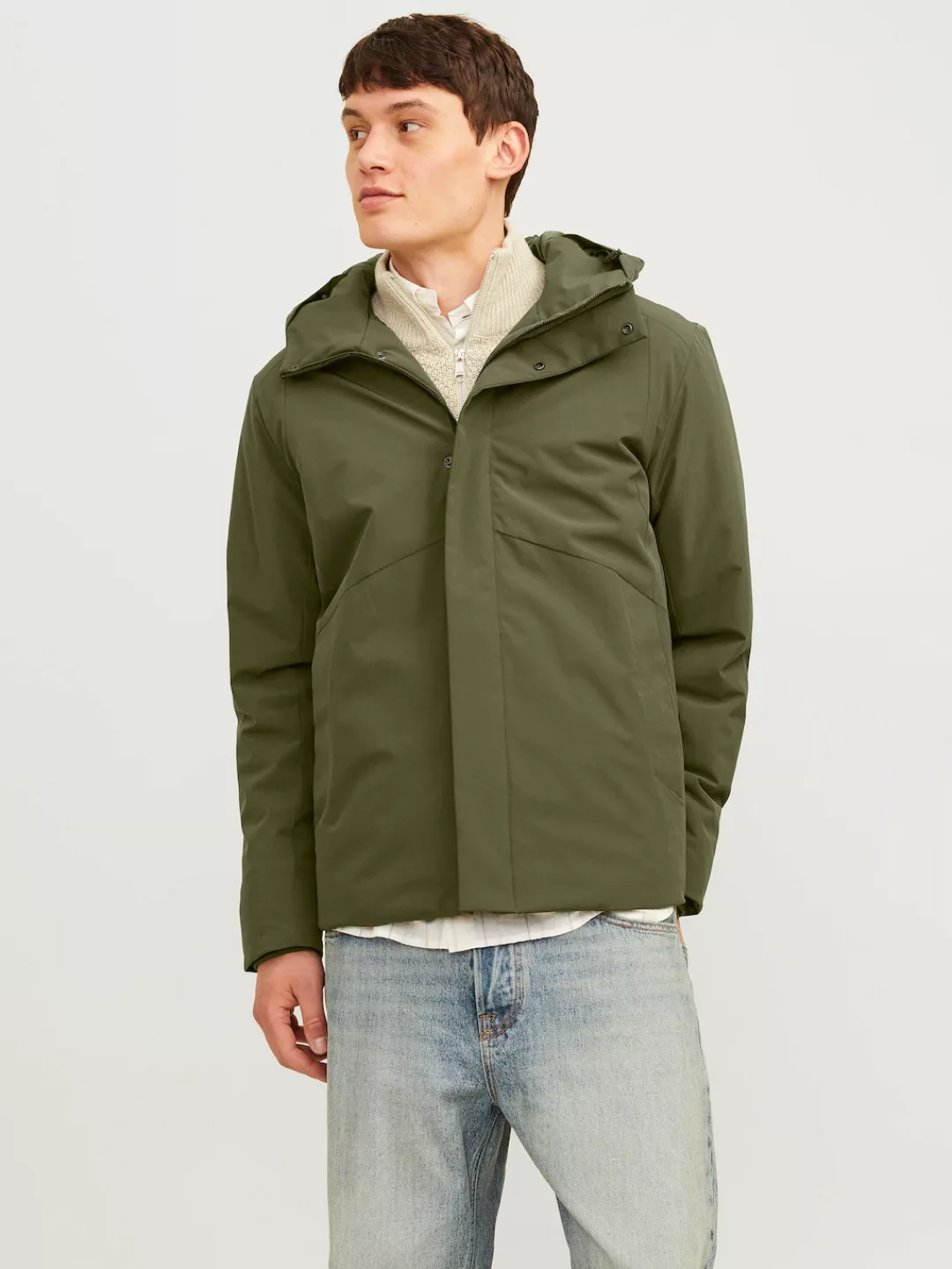 Jack & Jones Kurzjacke "JJEKEEN JACKET SN", mit Kapuze günstig online kaufen