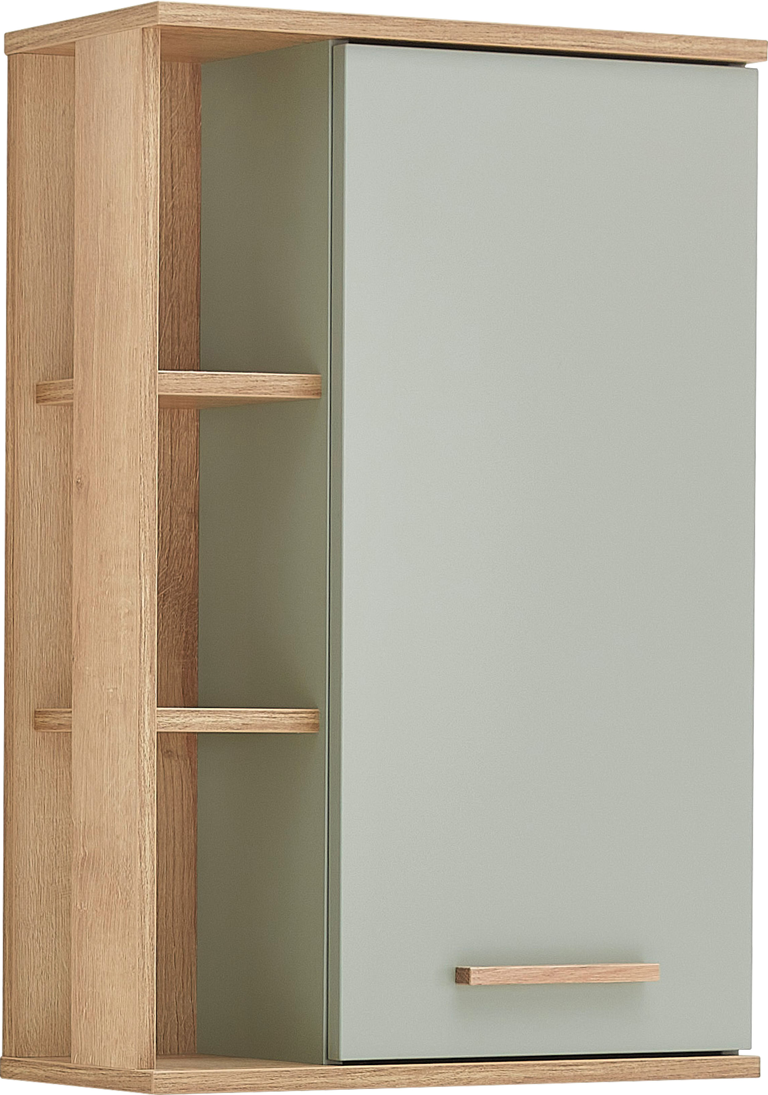 Saphir Hängeschrank "Quickset Badschrank 50,5 cm breit mit 1 Tür und 2 Glas günstig online kaufen