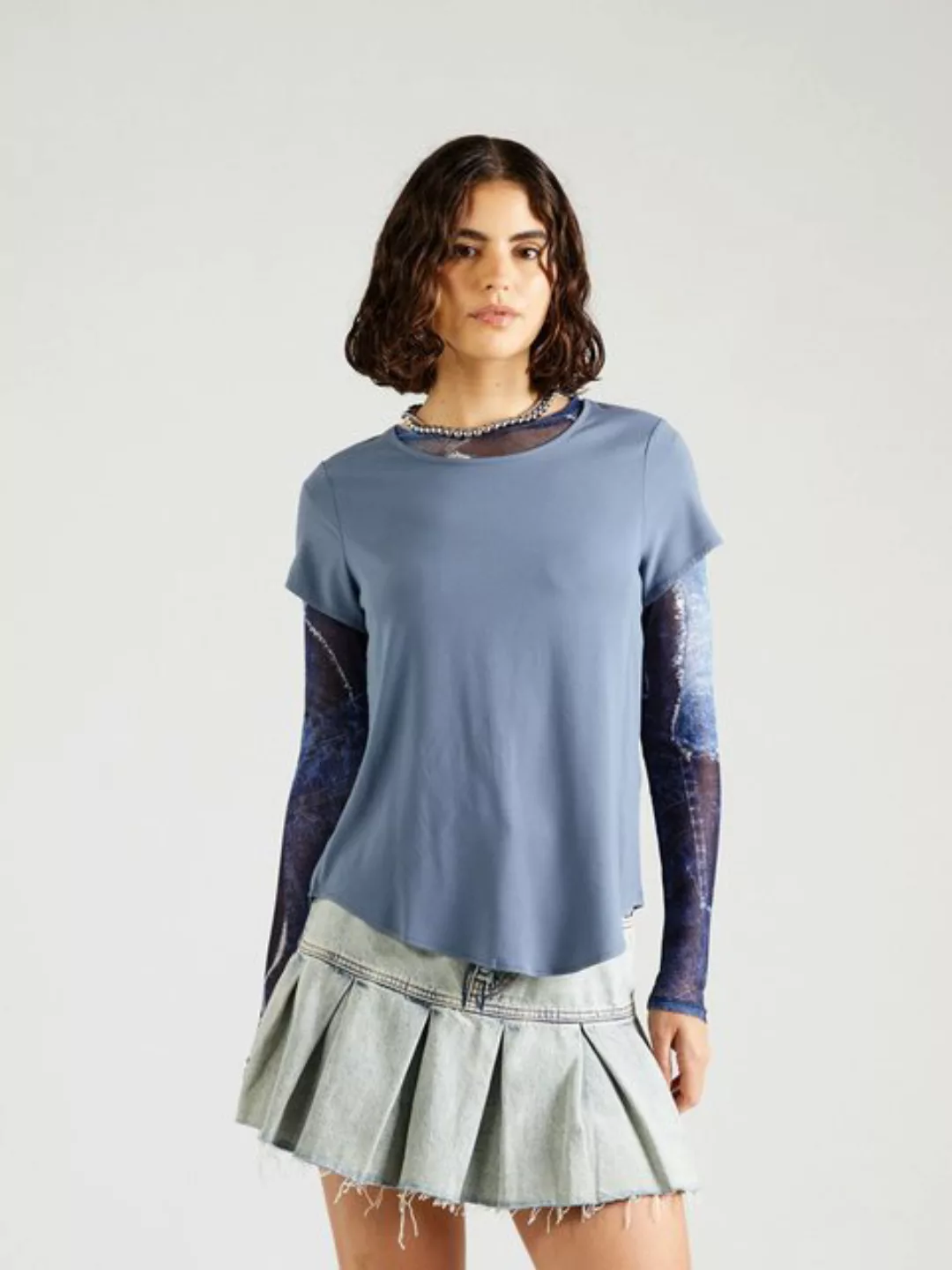 Vero Moda Blusenshirt VMBELLA SS TOP WVN GA NOOS günstig online kaufen