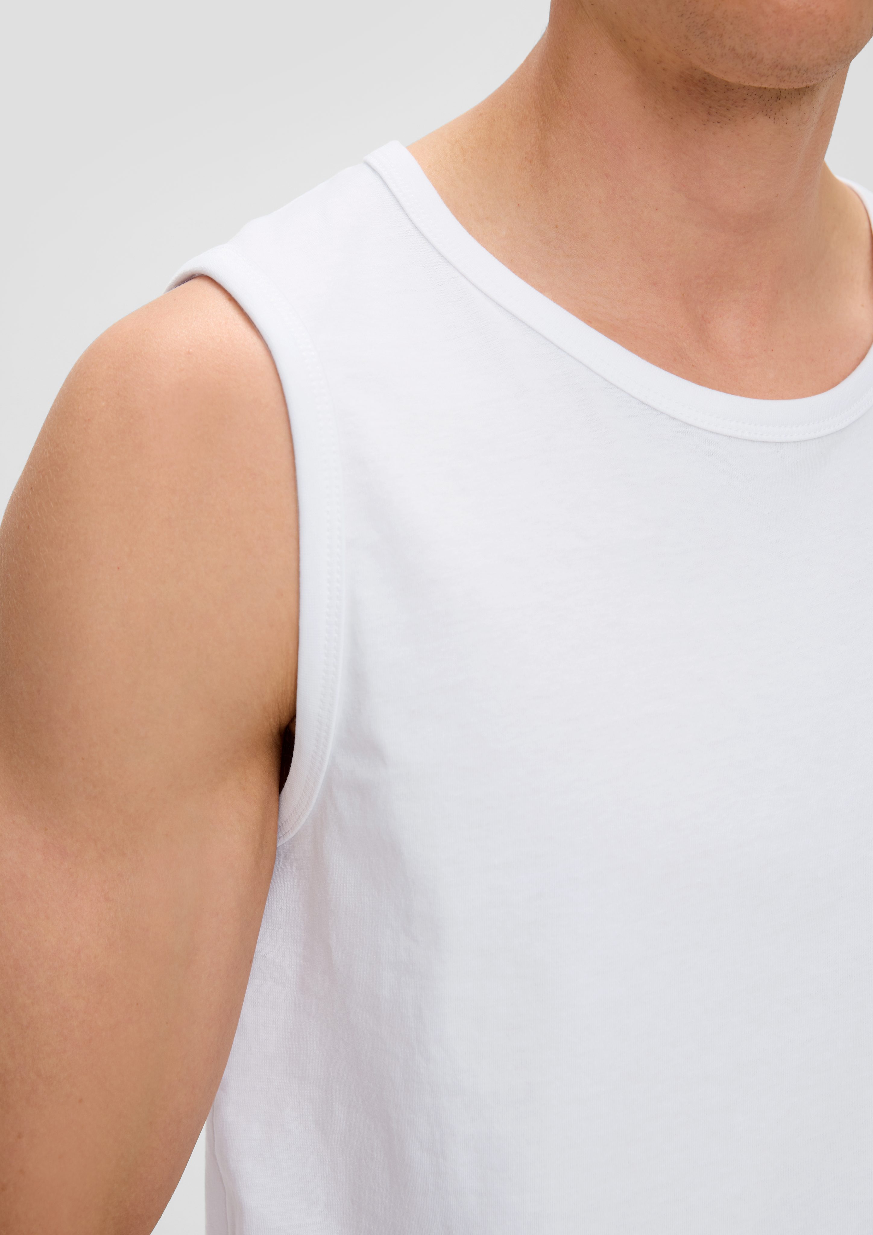 s.Oliver Kurzarmshirt Tanktop im 2er-Pack günstig online kaufen