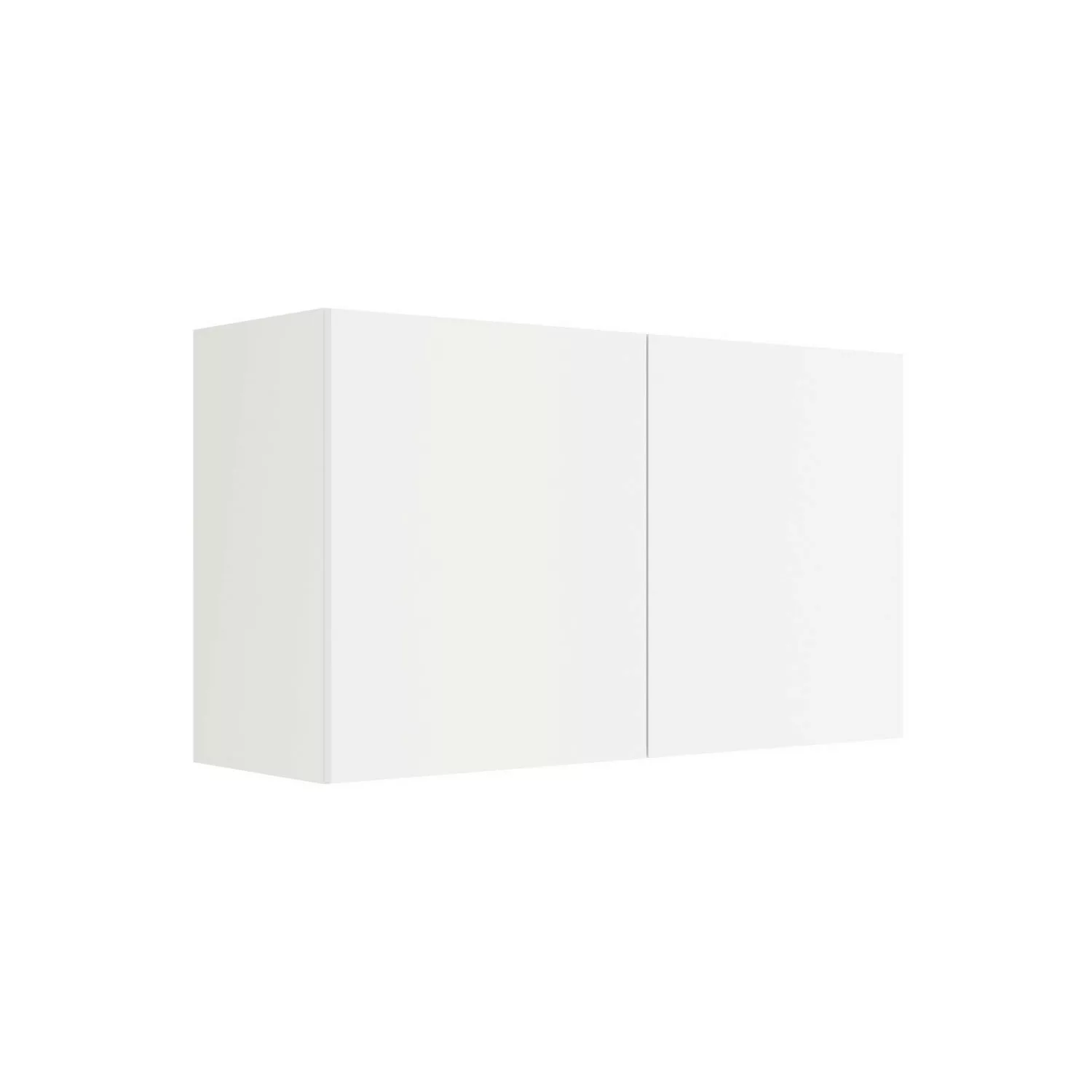 Optifit Oberschrank 100 x 57,6 x 34,6 cm Luca932 Weiß Anthrazit günstig online kaufen