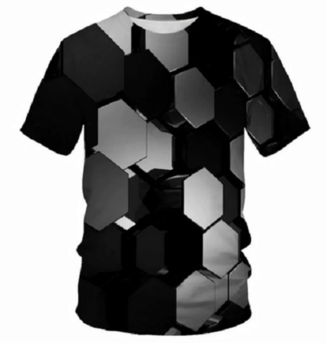Tinisu T-Shirt 3D-Druck T-Shirt (Unisex/rundhals) - Atmungsaktiv - Sport + günstig online kaufen