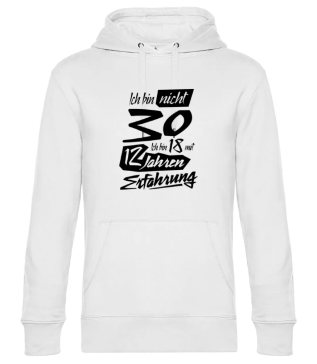 18 Mit 12 Jahren Erfahrung · Unisex Premium Hoodie günstig online kaufen