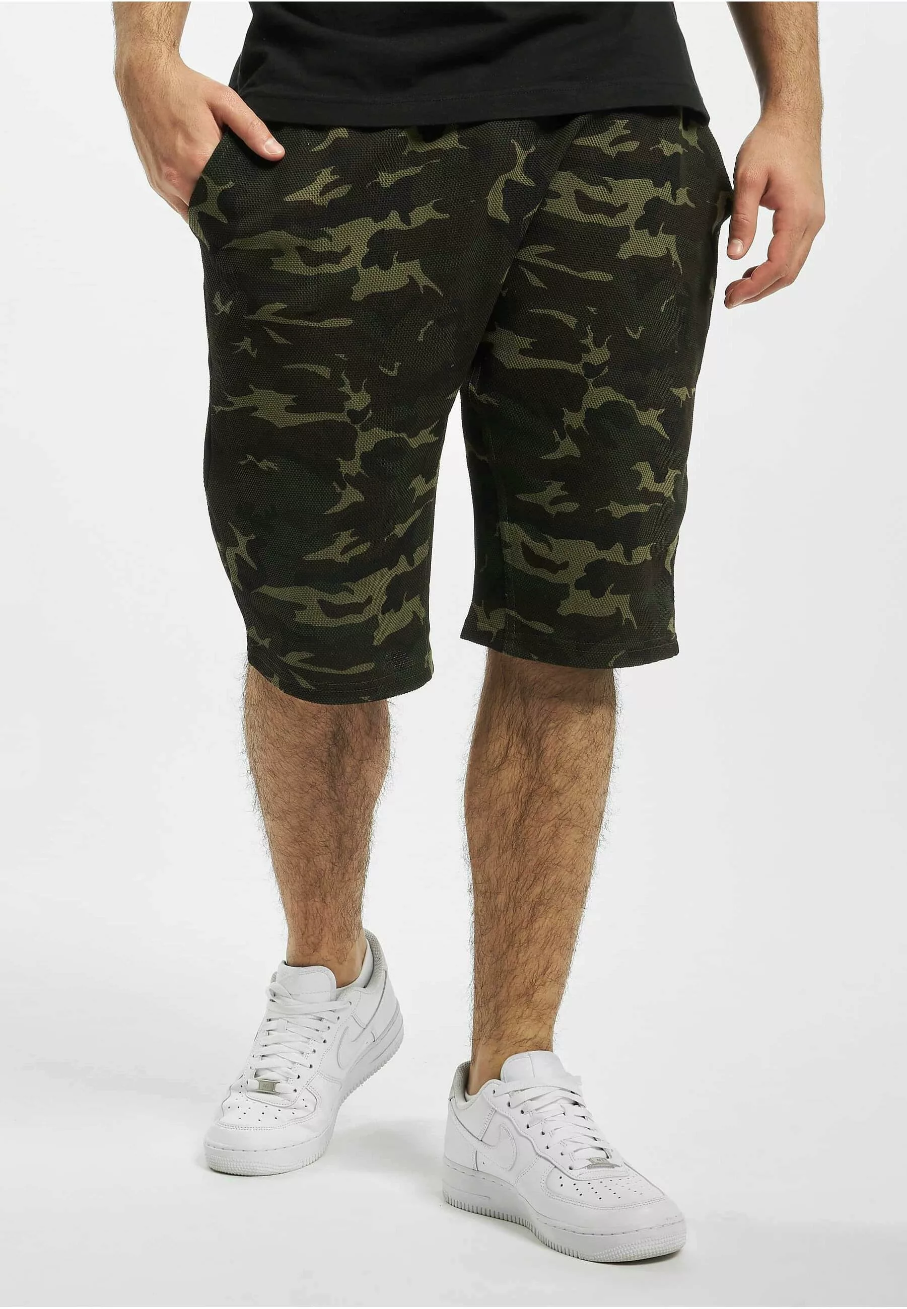 DEF Stoffhose "DEF Herren DEF Hoku Shorts Black", (1 tlg.) günstig online kaufen