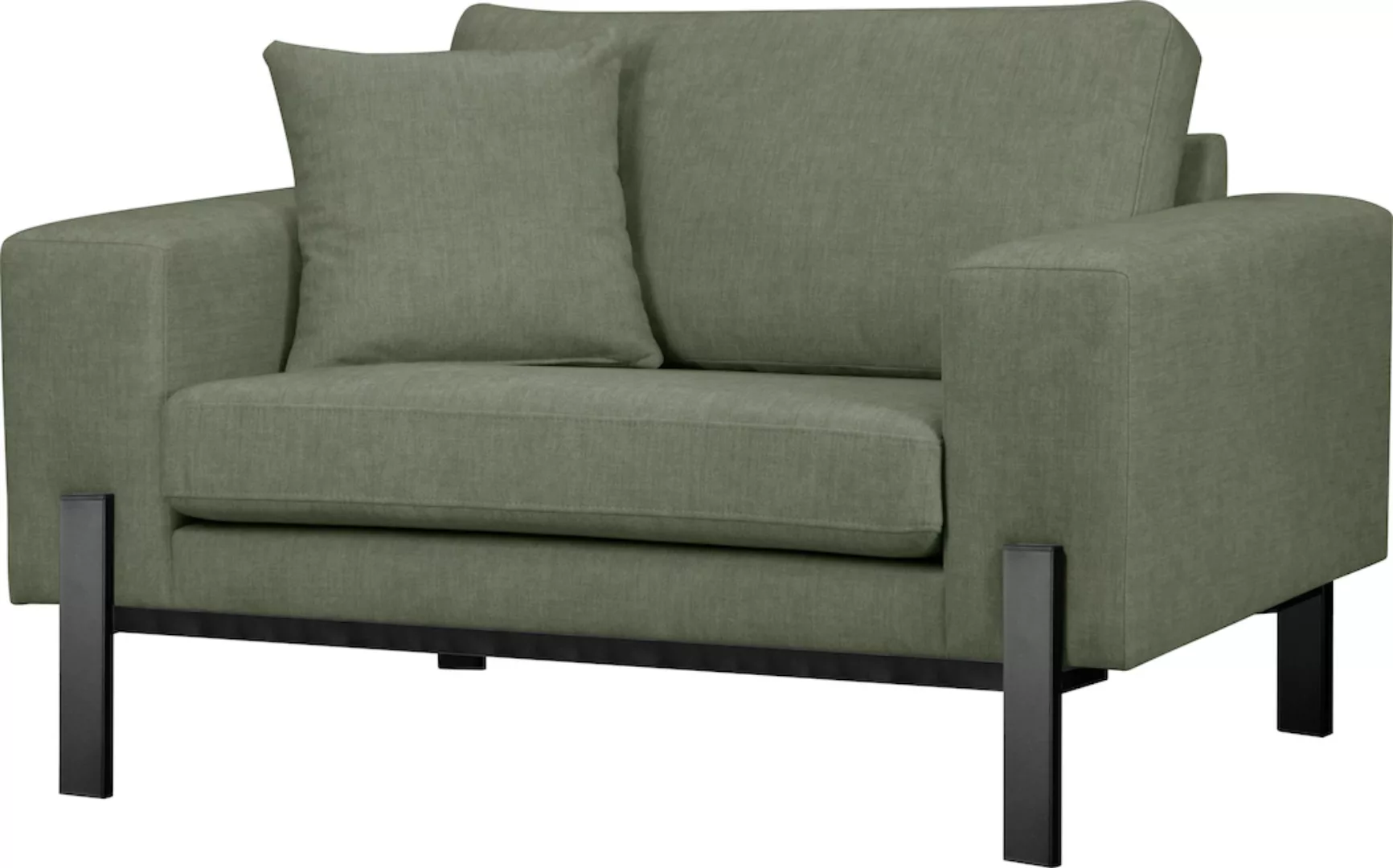 OTTO products Loveseat "Ennis", Verschiedene Bezugsqualitäten: Baumwolle, r günstig online kaufen