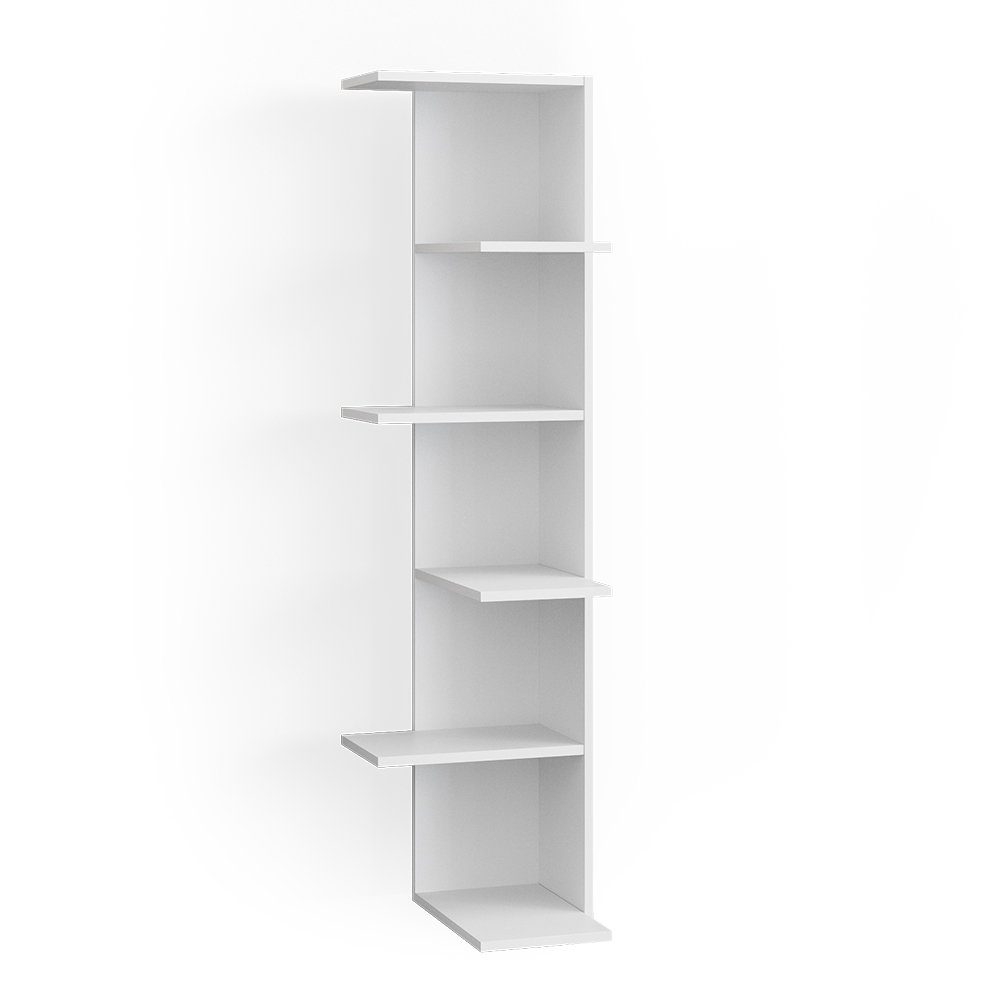 Vicco Eckregal Tera, Weiß, 37 x günstig online kaufen