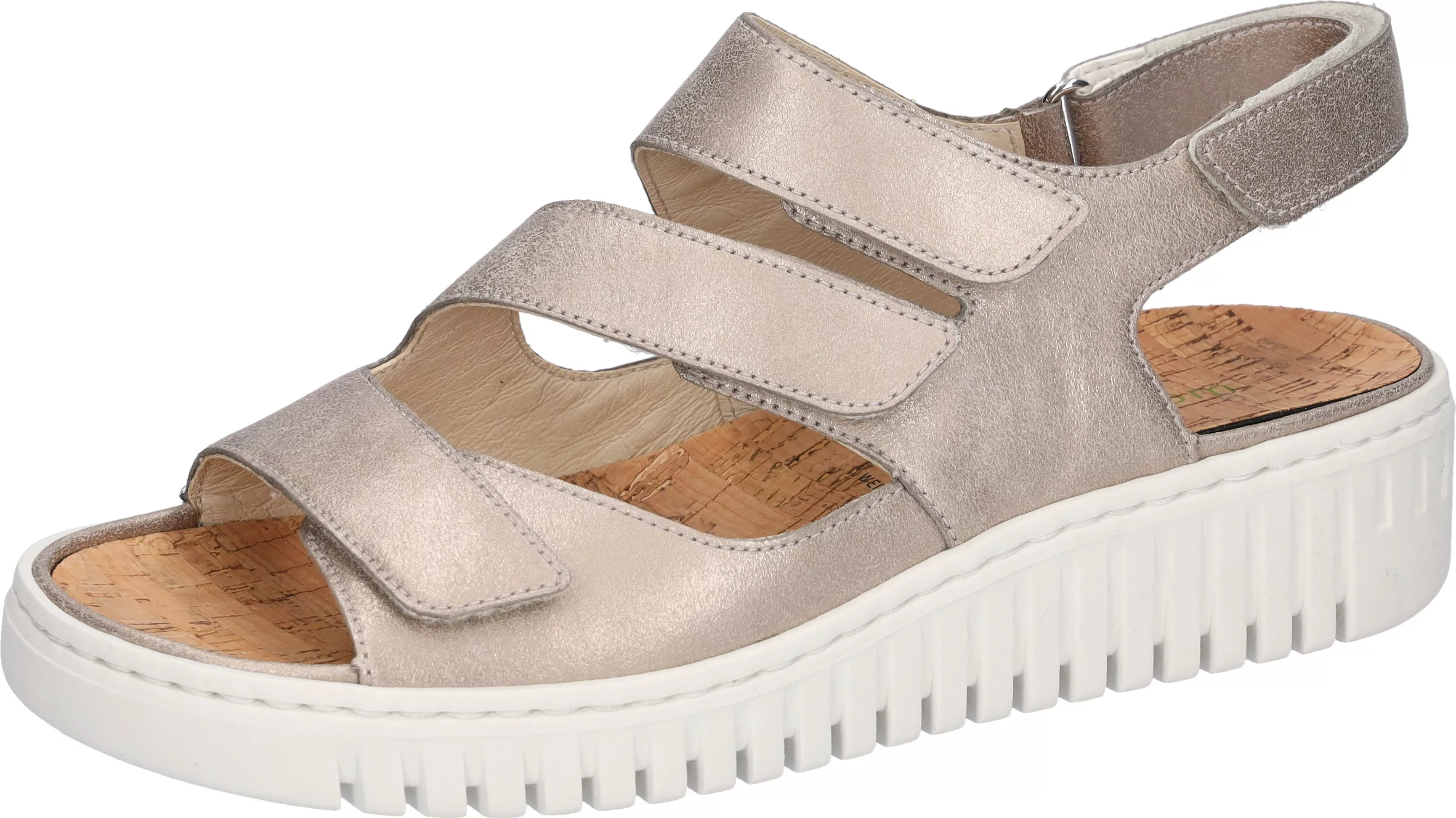 Waldläufer Plateausandale "H-WILLOW", Sommerschuh, Klettschuh, Bequemschuh günstig online kaufen