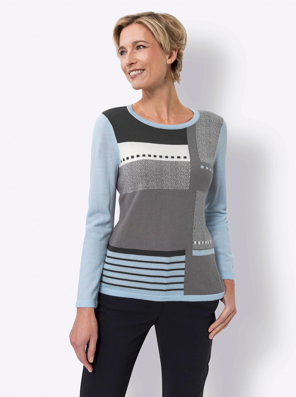 Classic Basics Strickpullover "Langarm-Pullover" günstig online kaufen