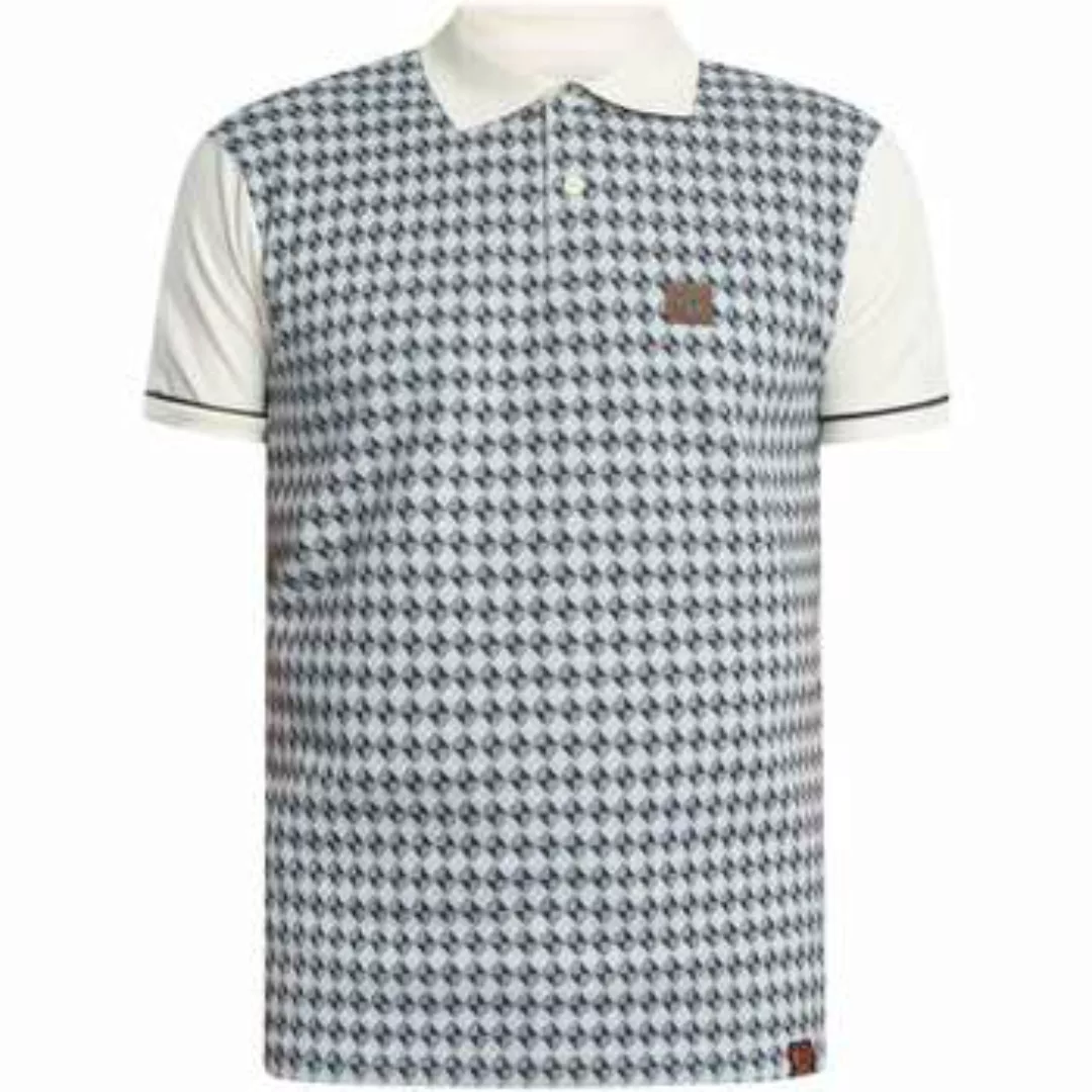 Trojan  Poloshirt Poloshirt mit diagonalem Jacquard-Panel günstig online kaufen