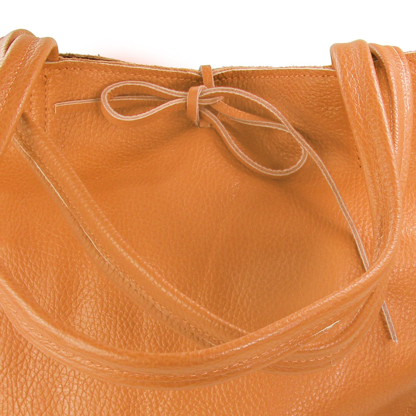 FLORENCE Schultertasche Florence ital. Shopper Echtleder günstig online kaufen