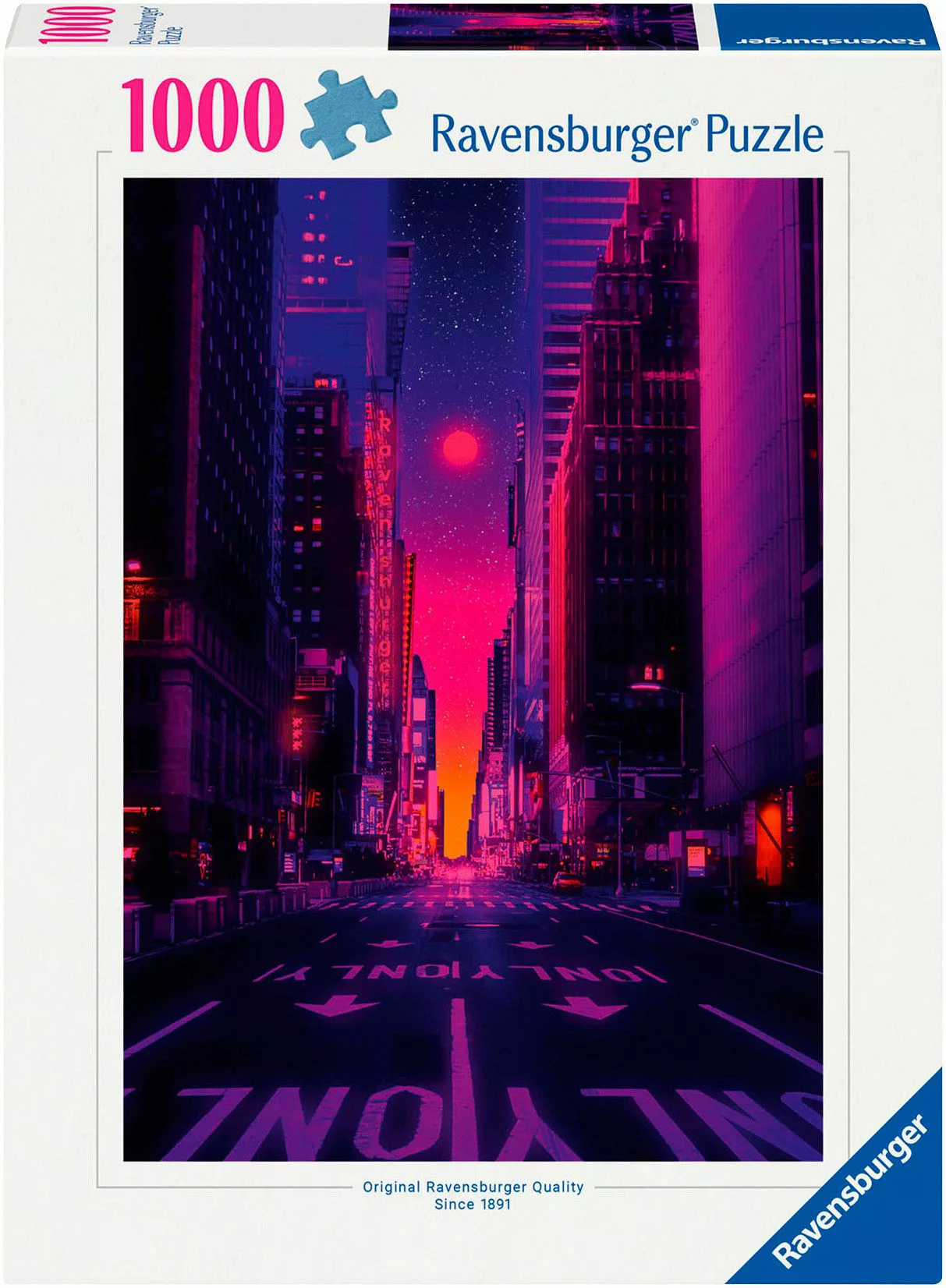 Ravensburger Puzzle New York in Neon, günstig online kaufen