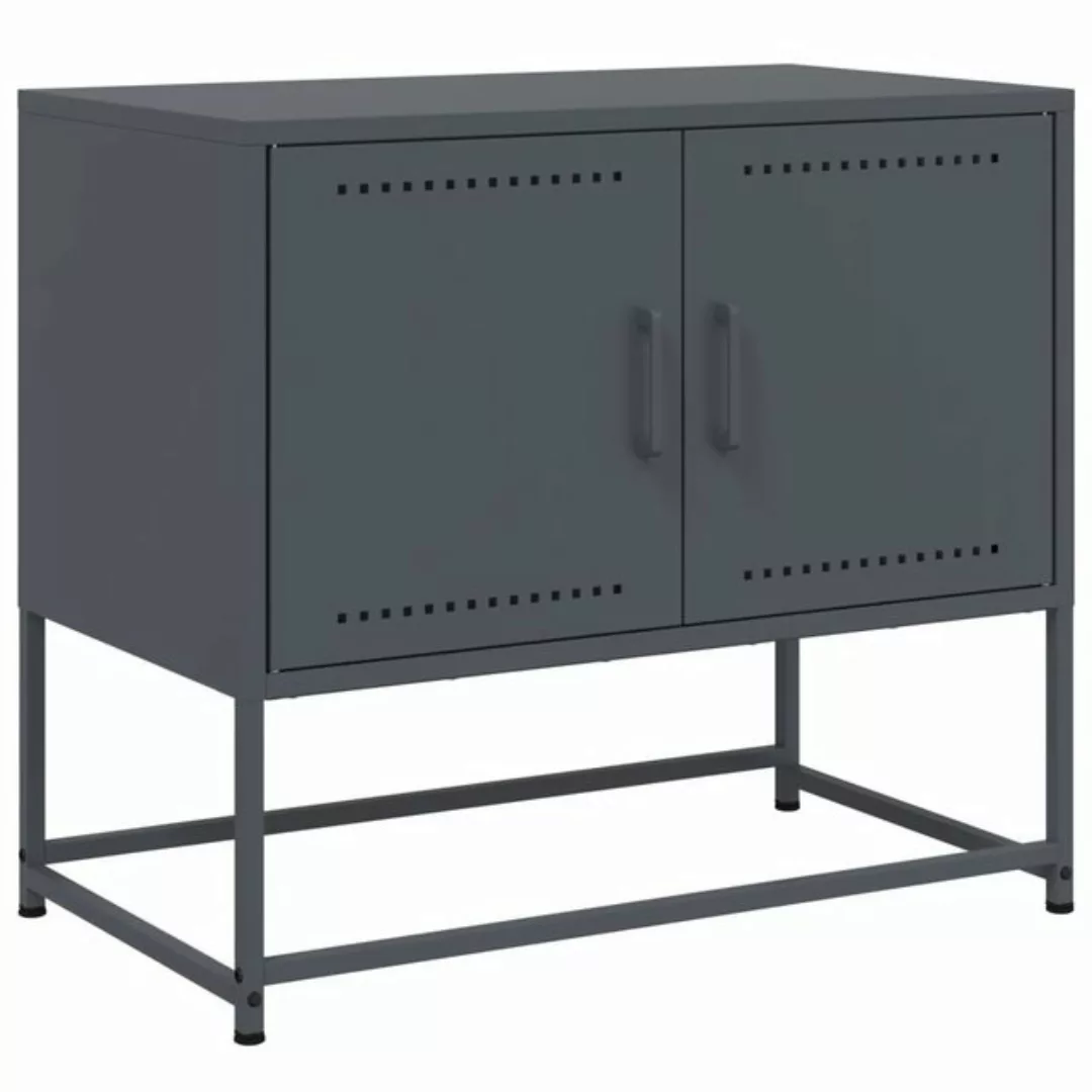 vidaXL TV-Schrank TV-Schrank Anthrazit 68,5x39x60,5 cm Stahl (1-St) günstig online kaufen