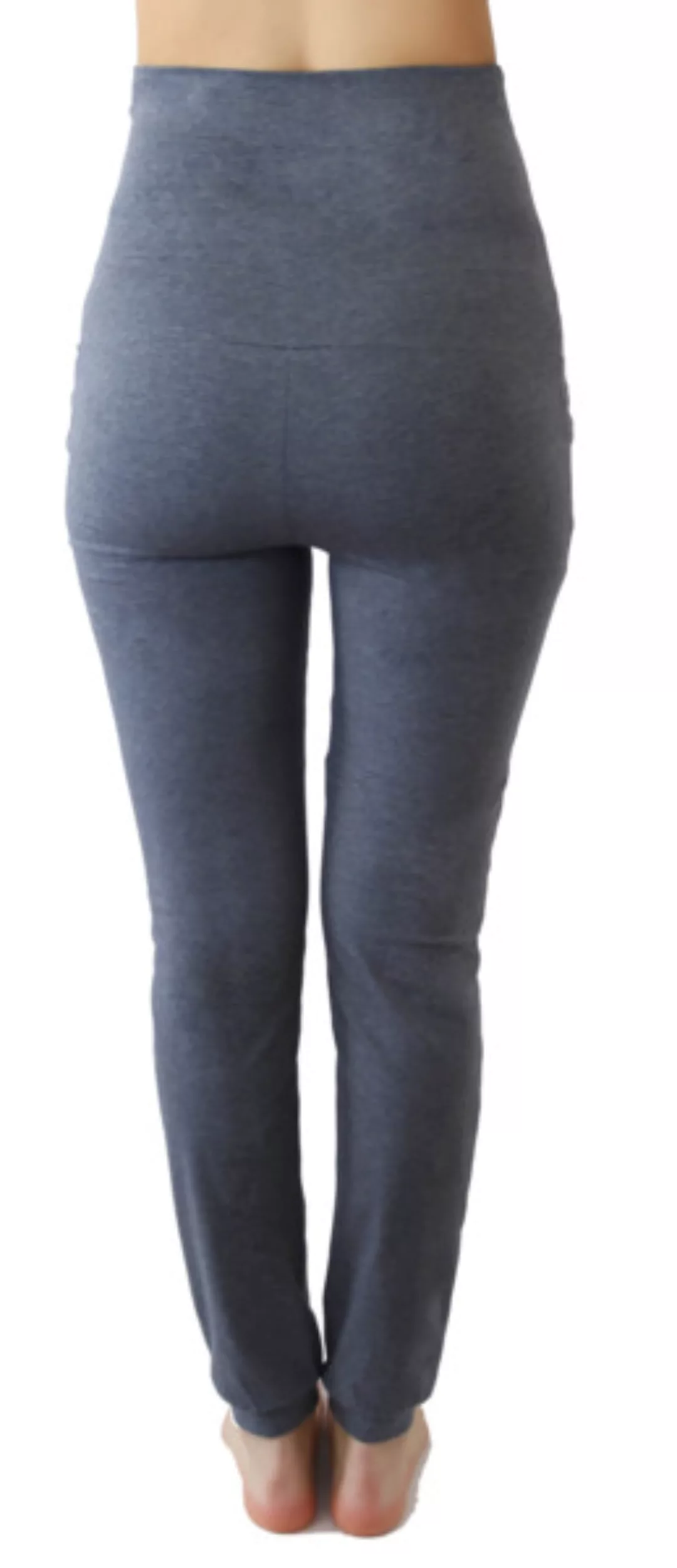 Damen Yogahose Bio-baumwolle Trainingshose Sporthose Fußbündchen 4062 günstig online kaufen