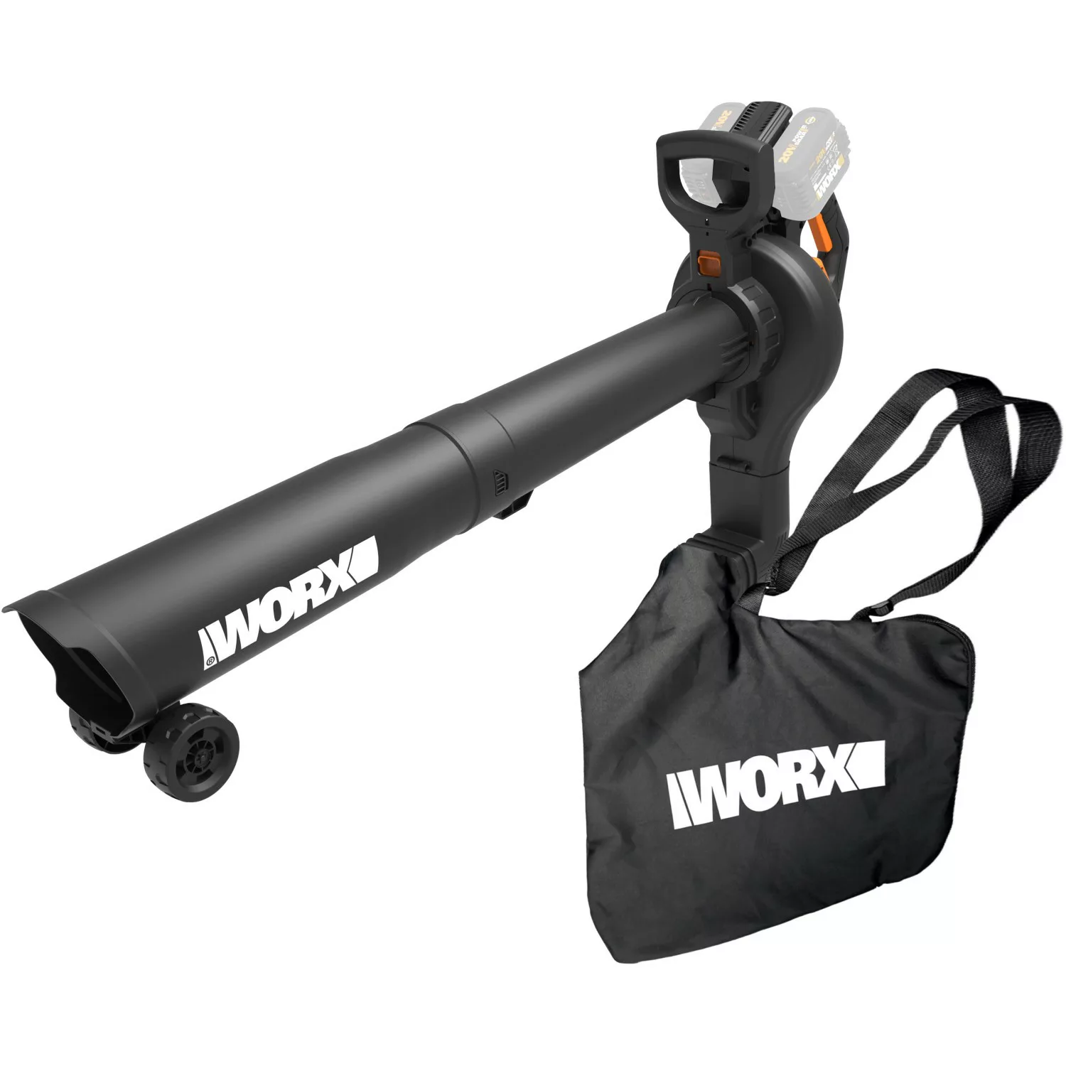 Worx Akku Laubsauger/-bläser WG583E.9 2 x 20 V Solo günstig online kaufen