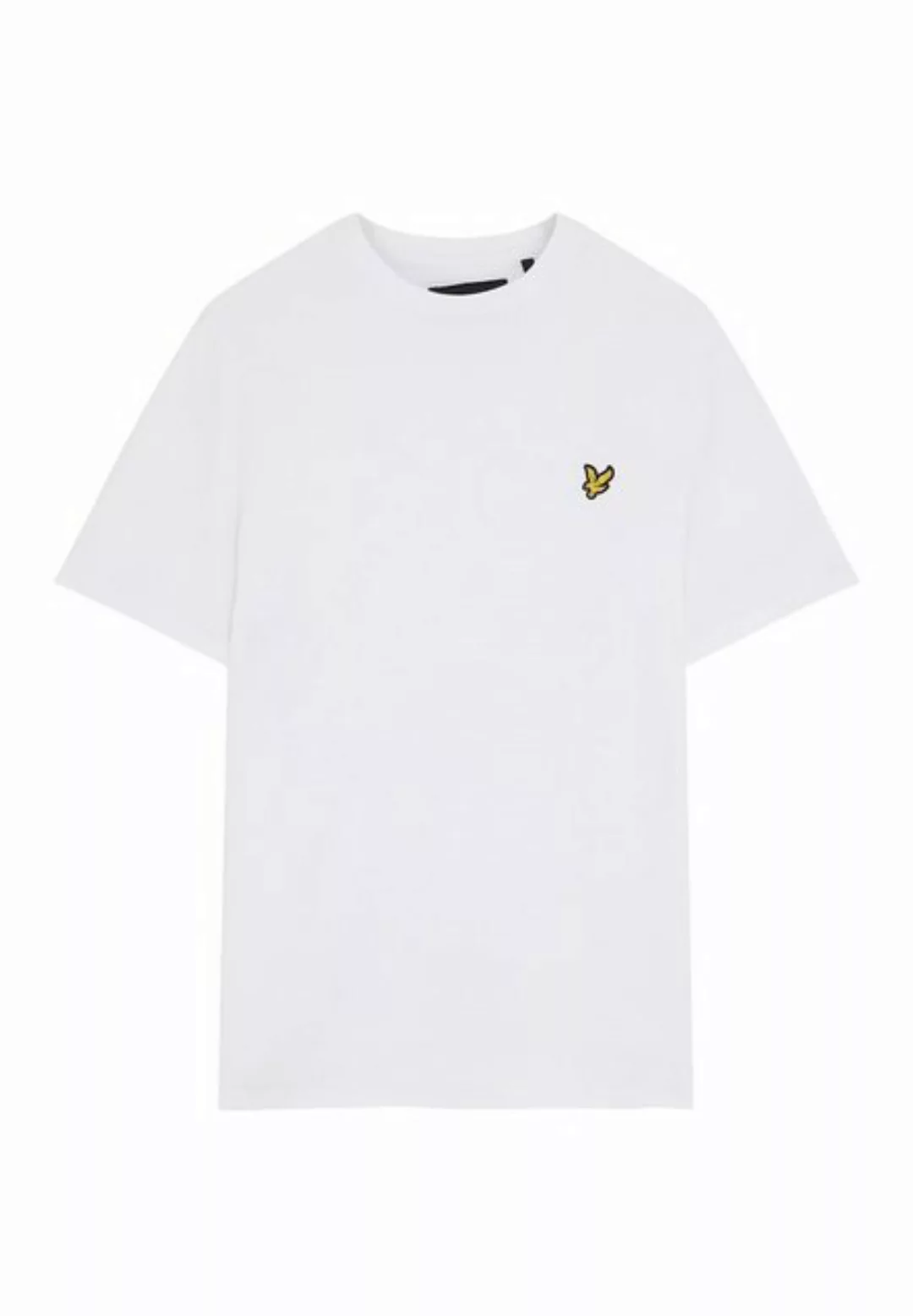 Lyle & Scott T-Shirt Aus 100% Baumwolle Gerader Schnitt günstig online kaufen