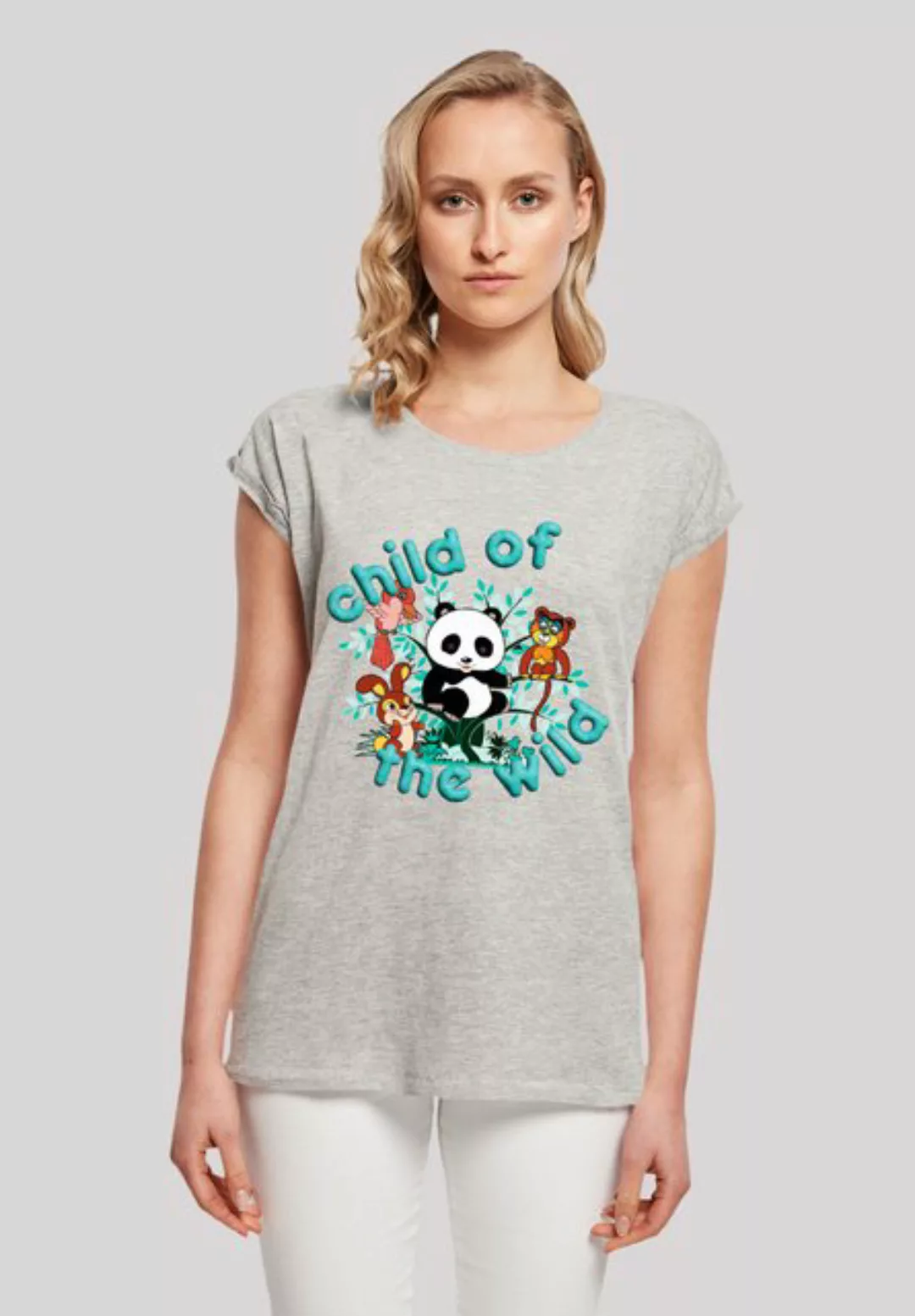 F4NT4STIC T-Shirt "Heroes of Childhood Tao Tao Child Of The Wild", Retro, H günstig online kaufen