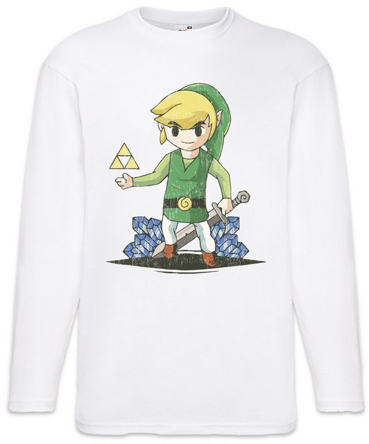 Urban Backwoods Langarmshirt Link Diamonds Langarm T-Shirt Zelda Game Gamer günstig online kaufen