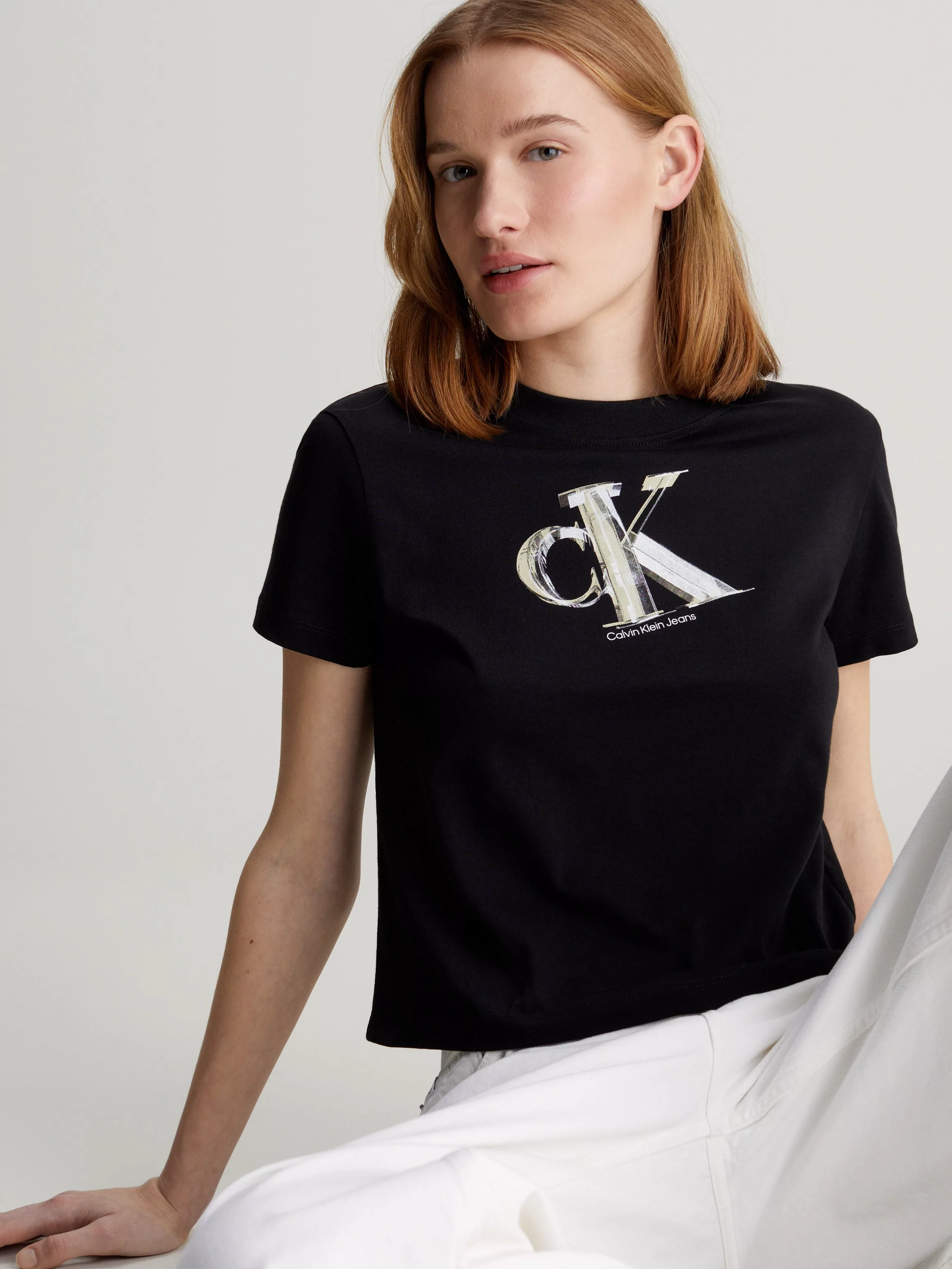 Calvin Klein Jeans T-Shirt "META CK BABY TEE" günstig online kaufen