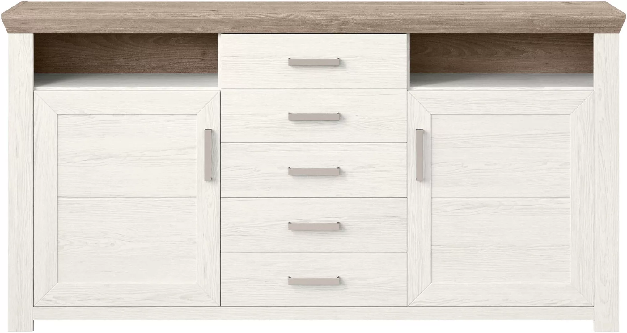 set one by Musterring Sideboard "York", Typ 55, mit viel Stauraum, im Landh günstig online kaufen