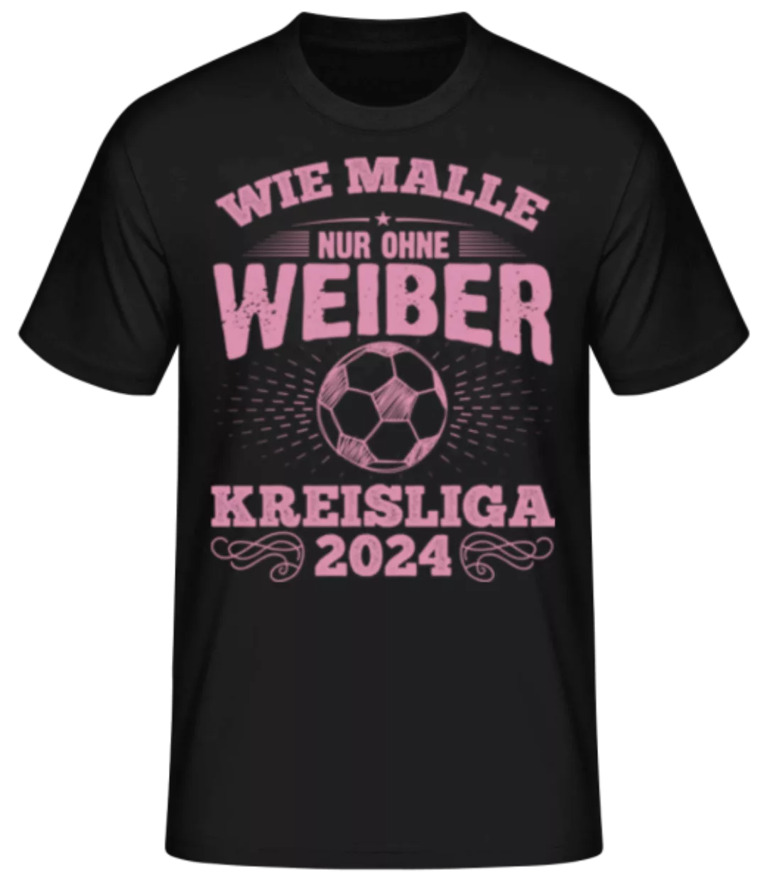 Kreisliga Wie Malle 2024 · Männer Basic T-Shirt günstig online kaufen