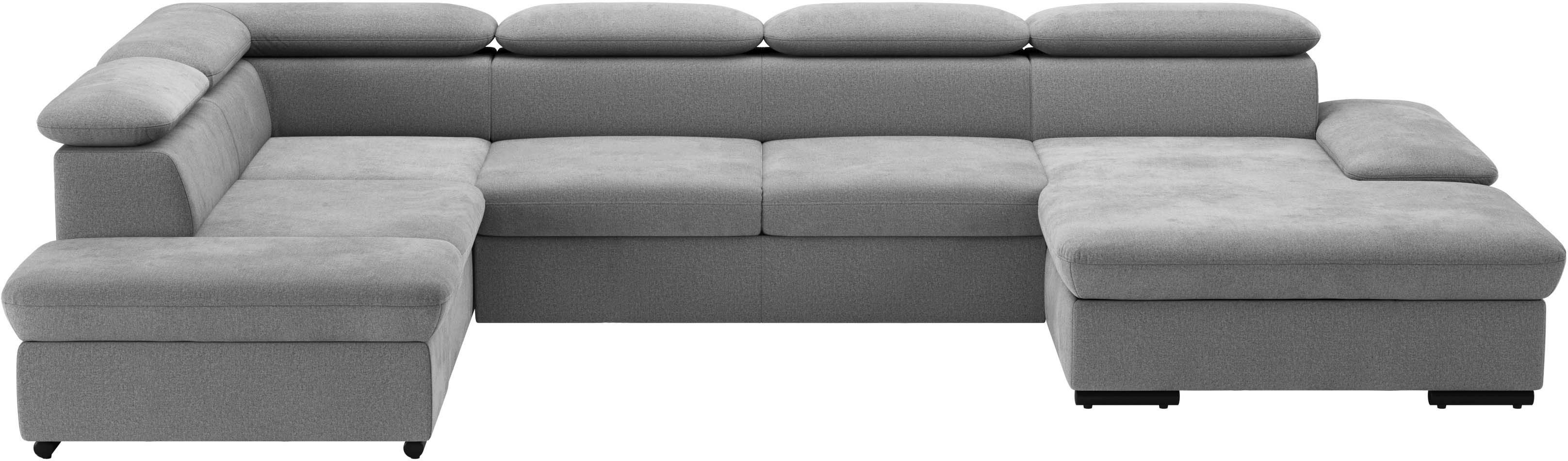 sit&more Wohnlandschaft "Alcudia U-Form", wahlweise mit Bettfunktion günstig online kaufen