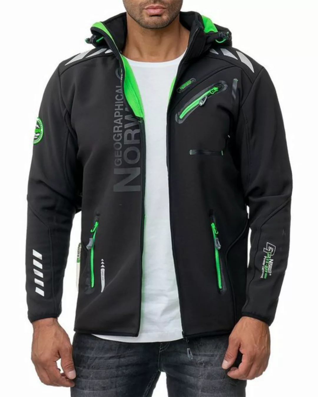 Geographical Norway Softshelljacke Herren Outdoor Jacke baroyaute black M m günstig online kaufen