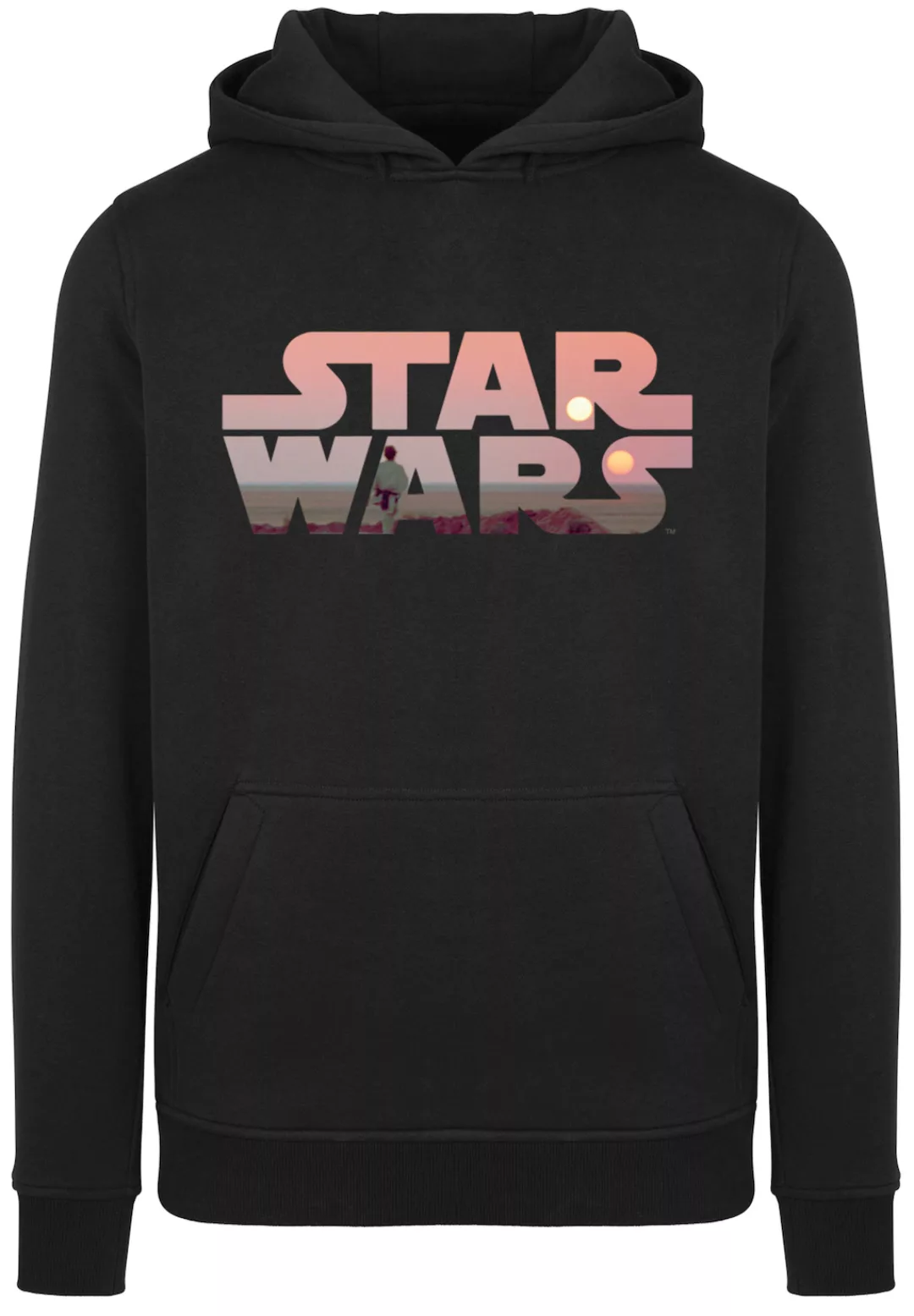 F4NT4STIC Kapuzenpullover "Star Wars Tatooine Logo", Print günstig online kaufen