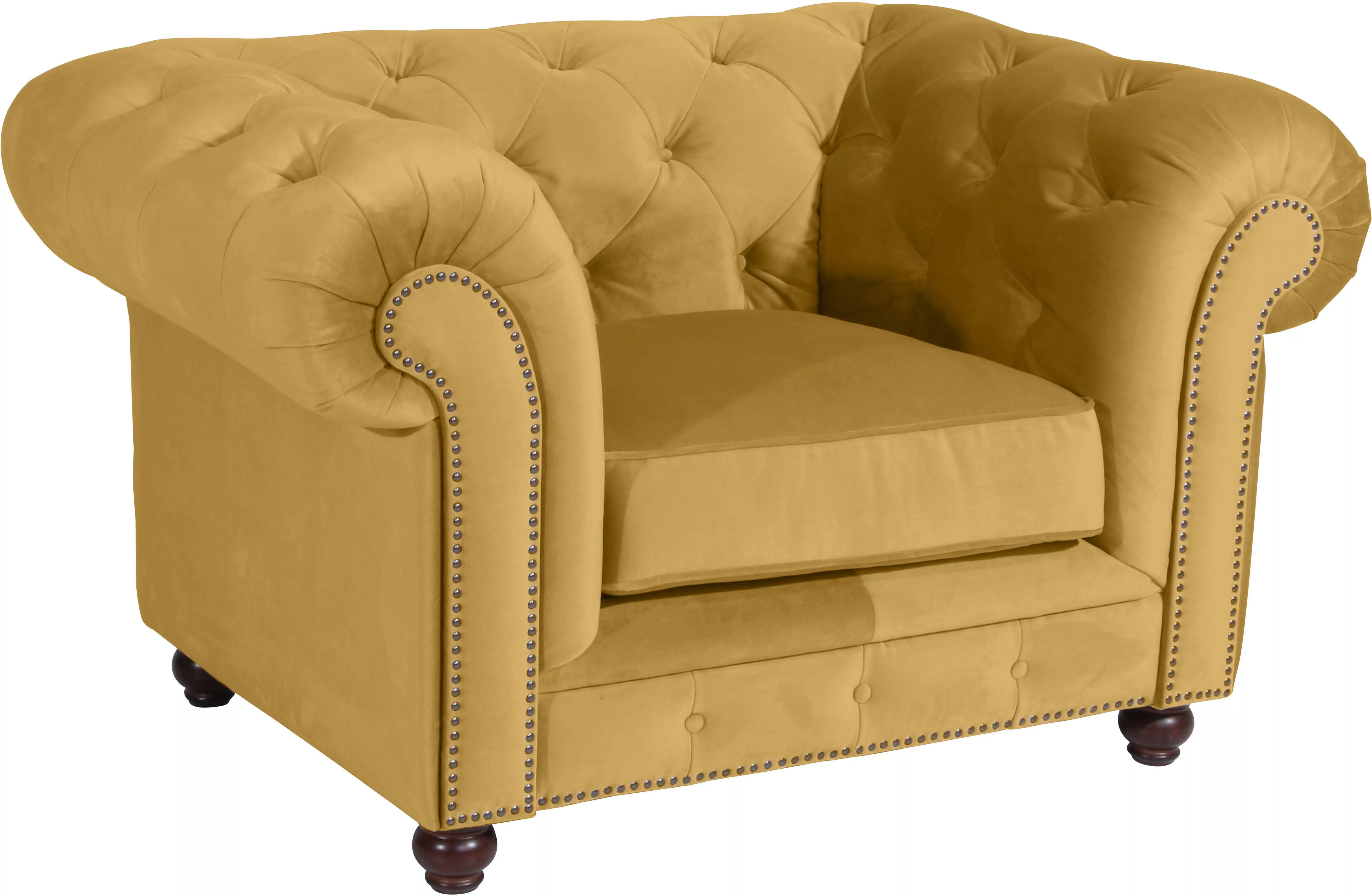 Max Winzer® Chesterfield-Sessel »Old England, Loungesessel, modern, Retro u günstig online kaufen