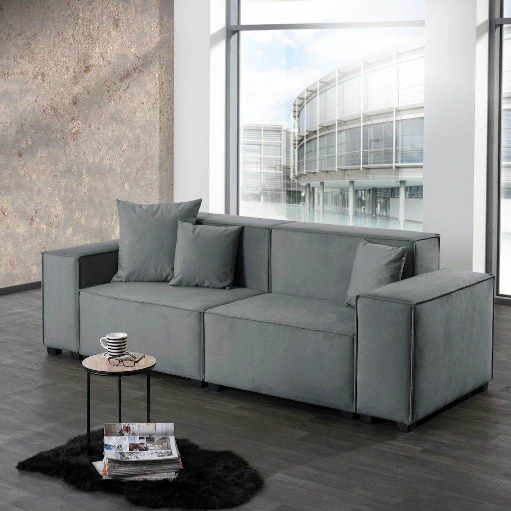 Max Winzer® Wohnlandschaft MOVE, Set, Sofa-Set 01 aus 6 Sitz-Elementen, ink günstig online kaufen