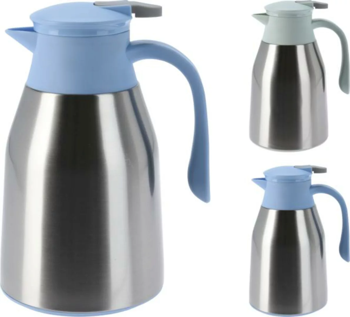 Kaffeekanne EDS 1 Liter 2 Sorten unsortiert YN1700500 Silber günstig online kaufen