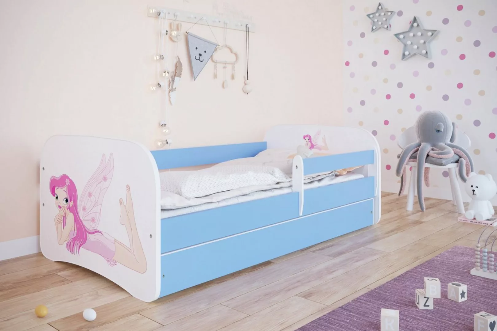 Bjird Kinderbett Babydream 180x80 cm 160x80 cm 140x70 cm (optional mit Matr günstig online kaufen