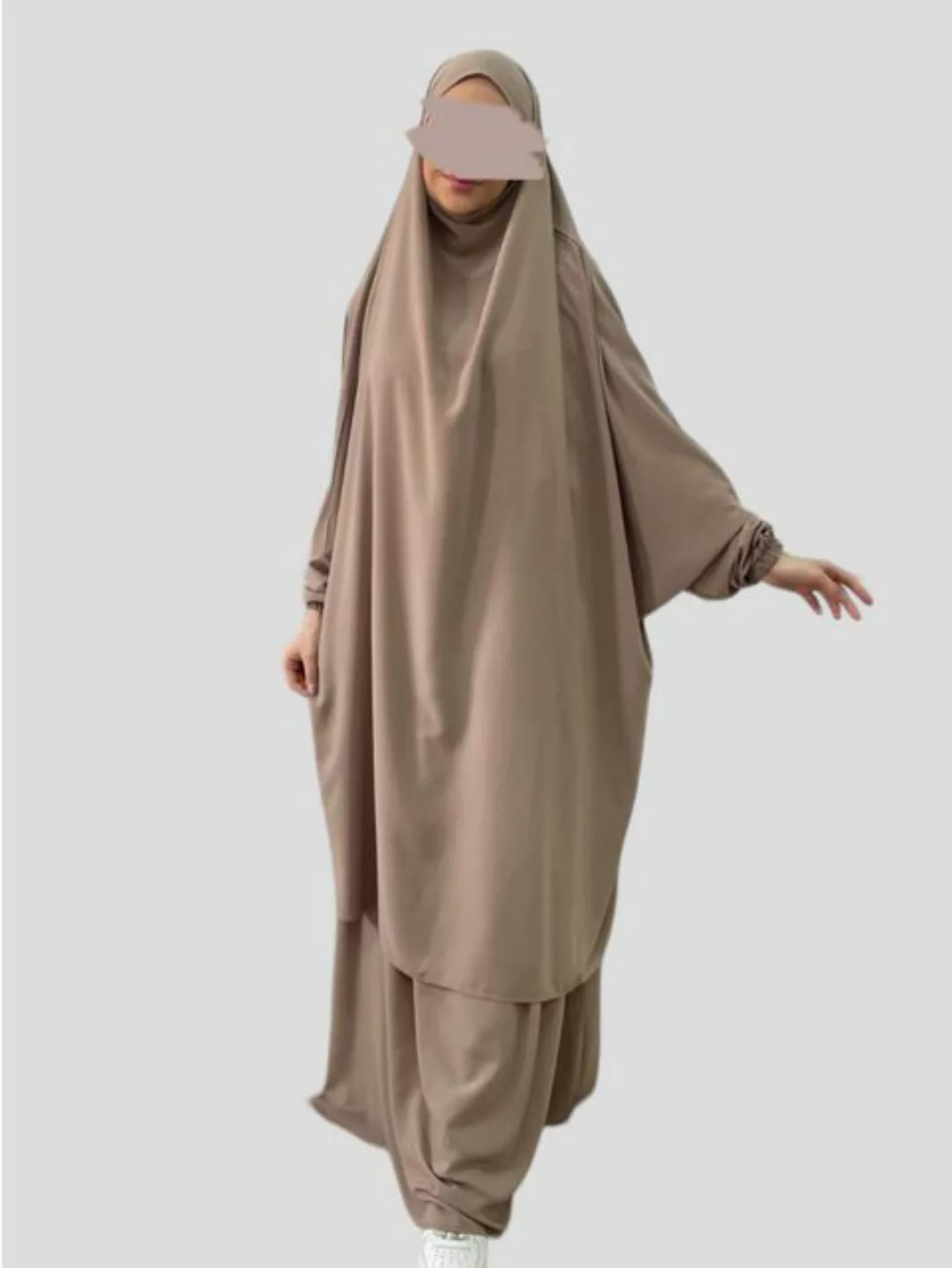 Aymasal Maxikleid Jilbab Jannah 2 teilig Jilbab Rock & Khimar Gebetskleid E günstig online kaufen