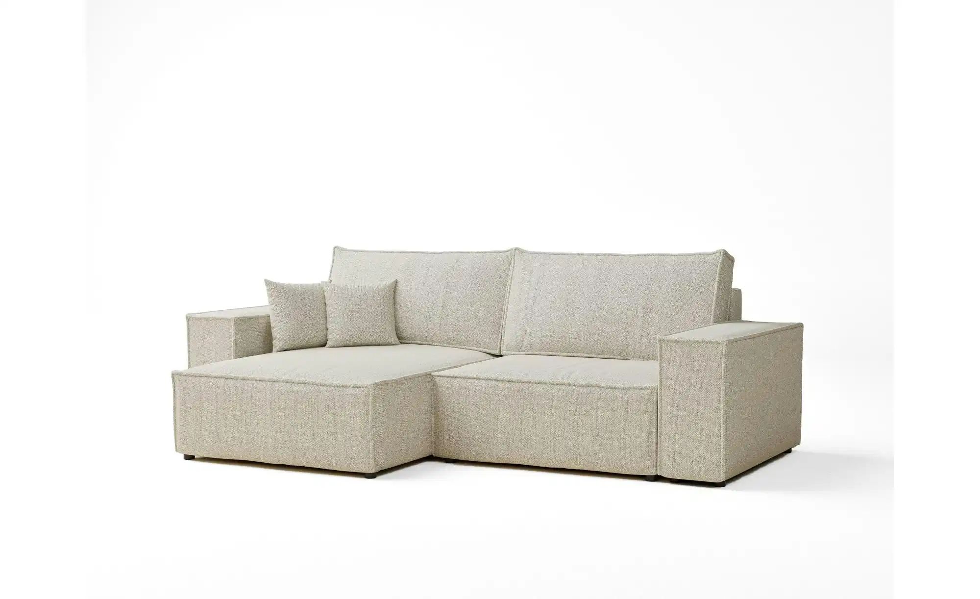 Ecksofa   ¦ creme ¦ Maße (cm): B: 255 H: 70 Polstermöbel > Sofas > Ecksofas günstig online kaufen