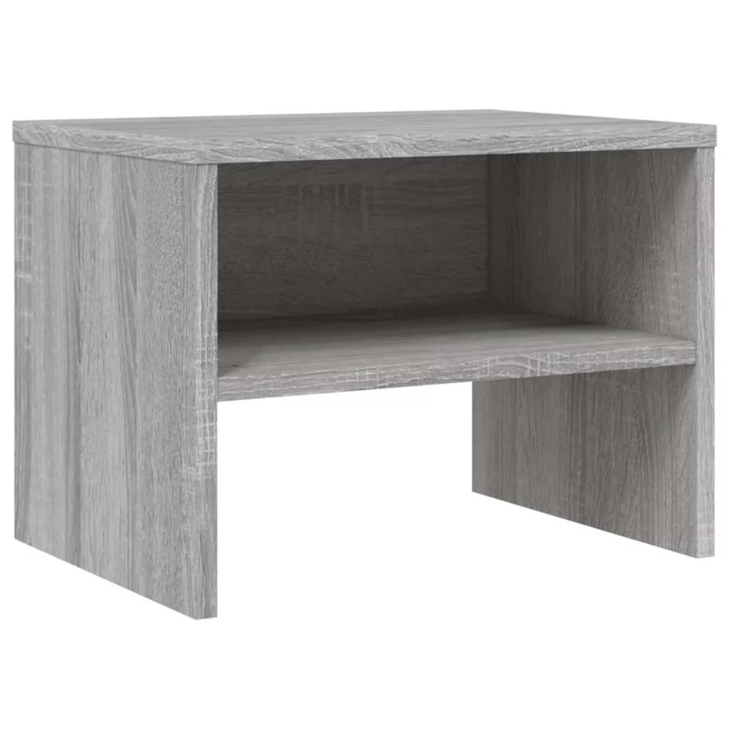 vidaXL Nachttisch Grau Sonoma 40x30x30 cm Holzwerkstoff günstig online kaufen