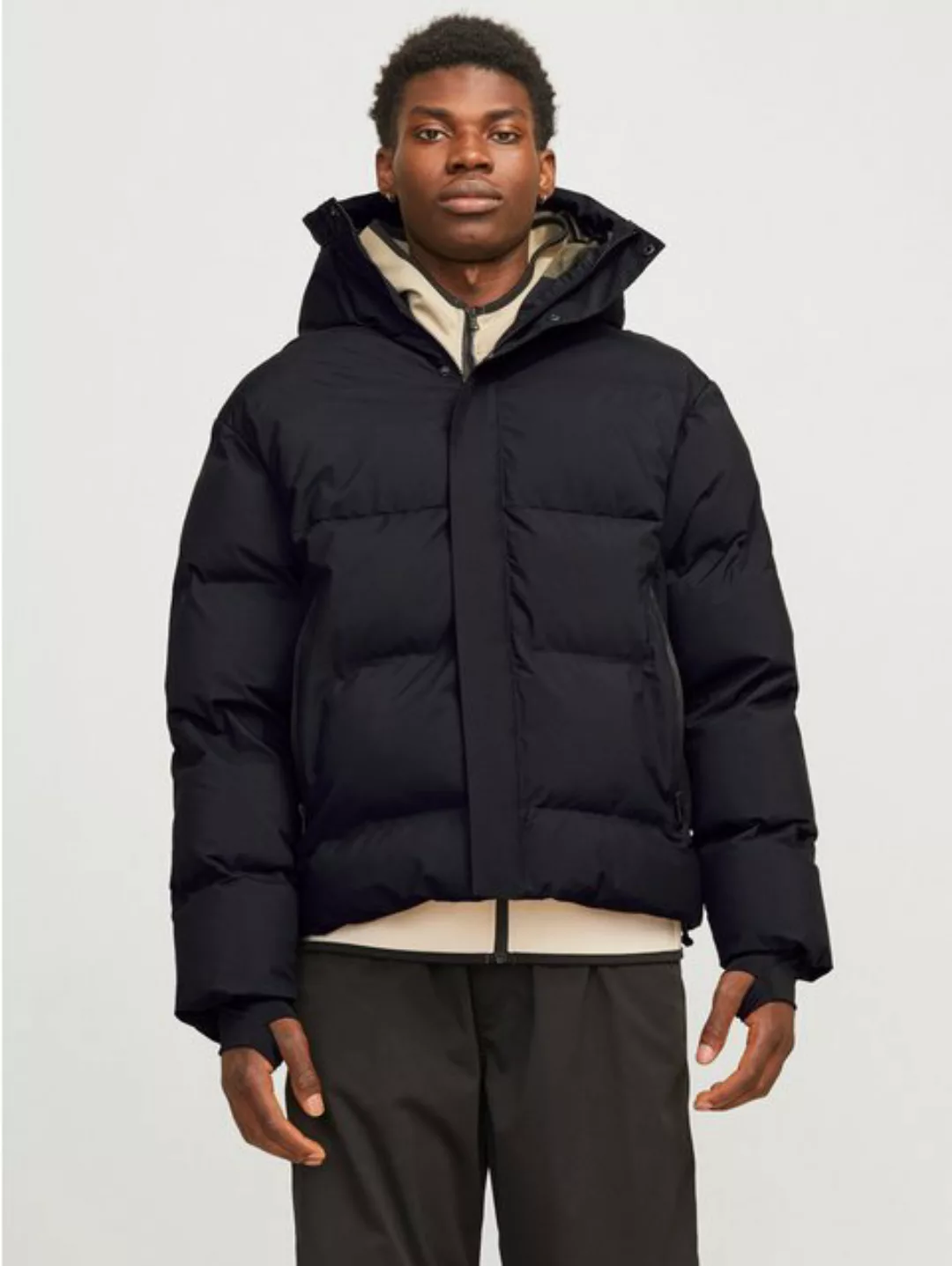 Jack & Jones Steppjacke "JCOALPHA PUFFER SN", mit Kapuze günstig online kaufen