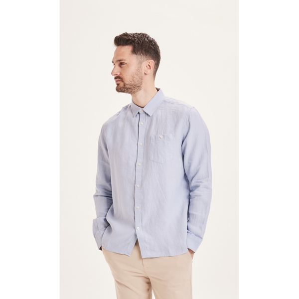 Leinenhemd - Larch Ls Linen Custom Fit Shirt günstig online kaufen