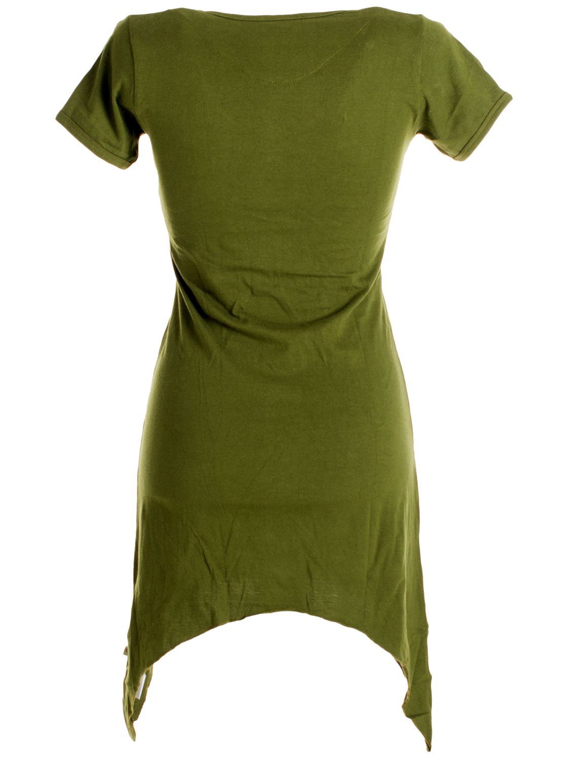 Vishes Tunikakleid Asymmetrisches Longshirt m. großen günstig online kaufen
